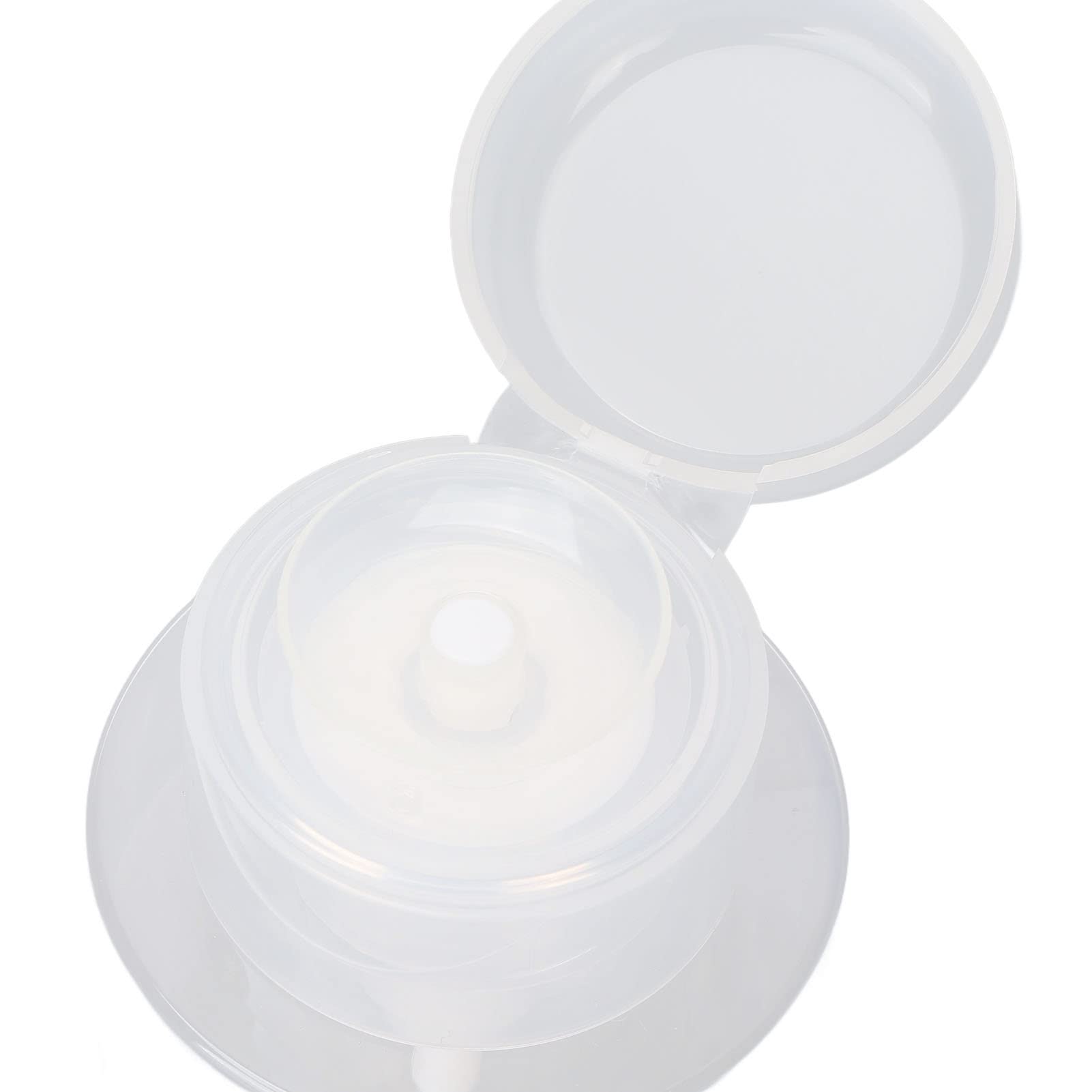 Ubersweet® Push Pump Dispenser Bottle - Leak-Proof Nail Polish Remover & Cosmetic Liquid Dispenser | Durable, Labor-Saving Design for Alcohol, Acetone & Beauty Products | Perfect for Salon, Home & Travel Use