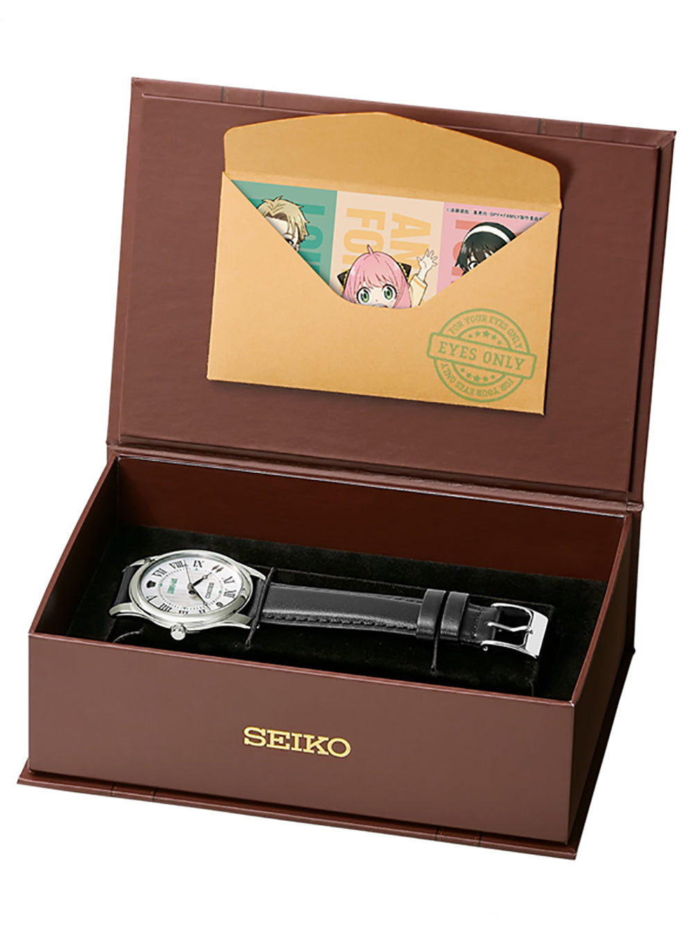 SEIKO × SPY × FAMILY THE FORGERS OFF STYLE Limited Edition Japanese Made Watch - Perfect for Anime Fans & Collectors