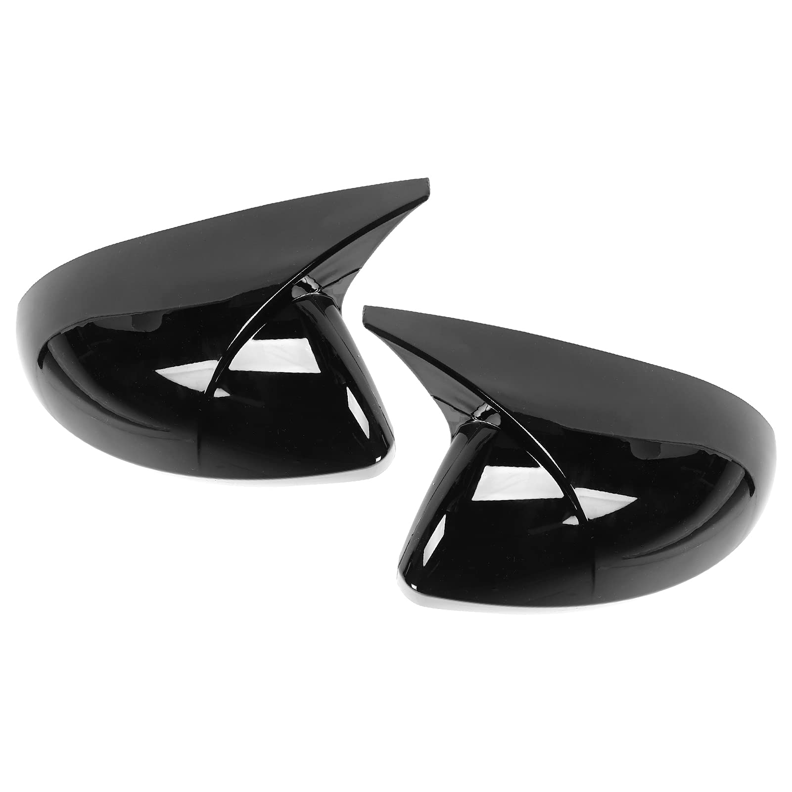 Yctze Rearview Mirror Cover - Pair of Side Mirror Housing Shell Horn Replacement for Nissan Sentra/Sylphy 2020-2021 (Black) | Durable Protection & Style Upgrade for Your Car