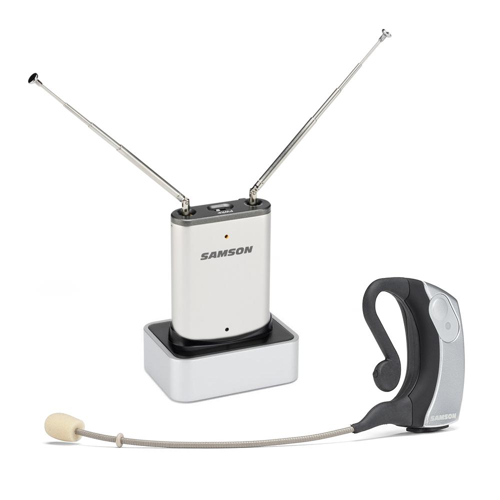 Samson Airline Micro Earset Wireless Microphone System - Professional Headset Mic for Singers, Presenters & Public Speakers - Perfect for Live Performances, Karaoke & Conference Presentations