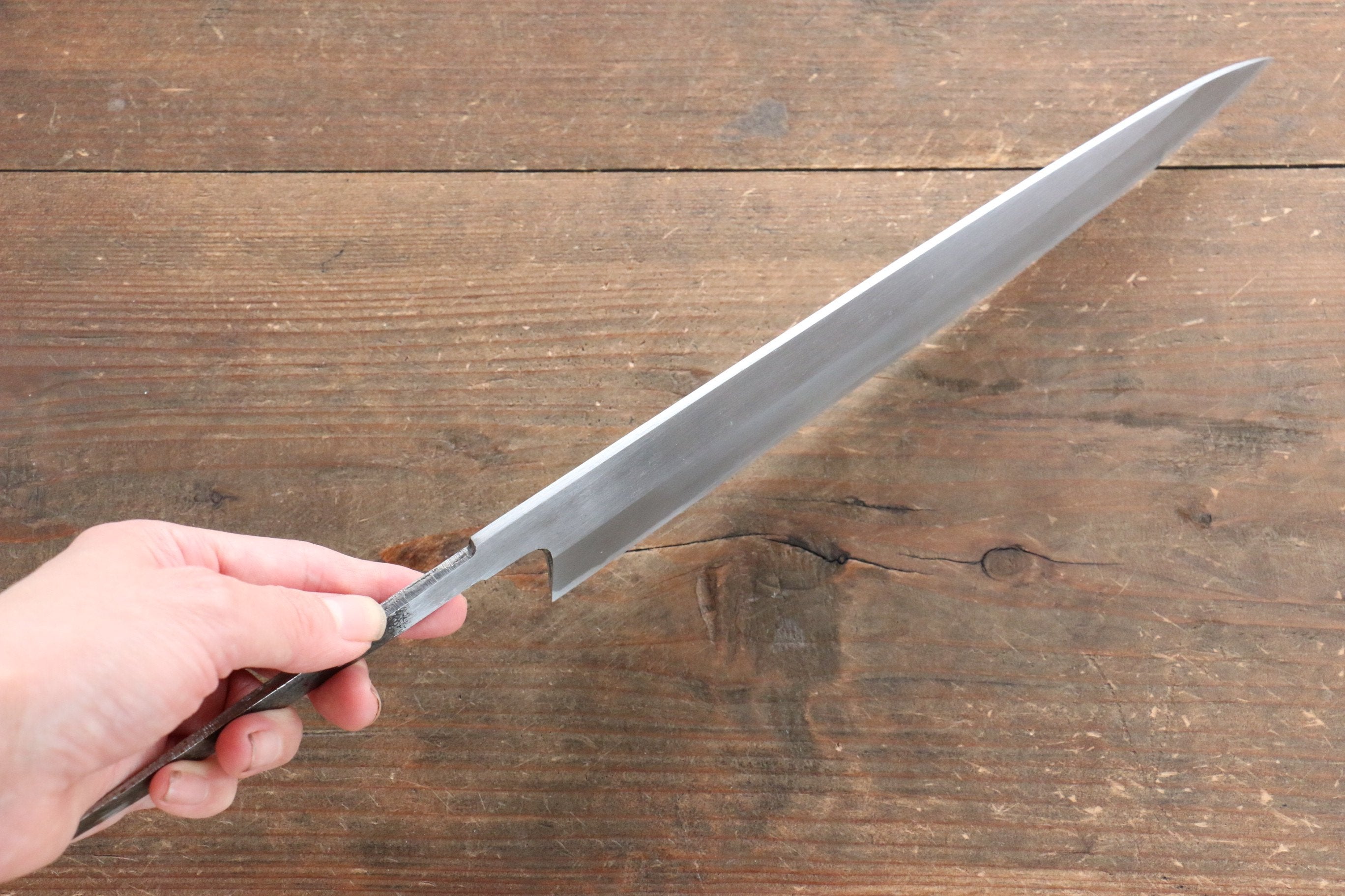 Premium Blue Steel No.2 Gyuto Chef Knife 240mm - Handcrafted Japanese Kitchen Knife for Professional Chefs & Home Cooking - Perfect for Slicing, Dicing & Precision Cutting