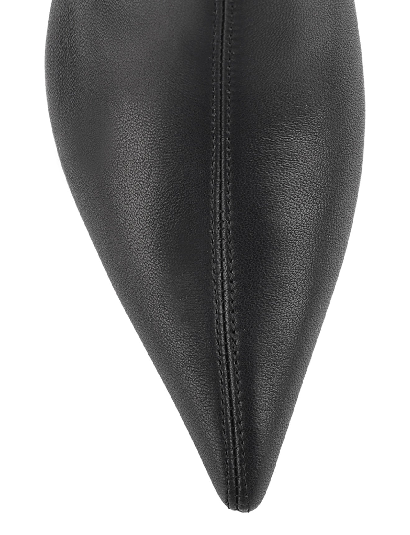 Yanet Women's Black Stretch Leather Ankle Boots - Comfortable & Stylish for Casual Wear, Office, and Night Out