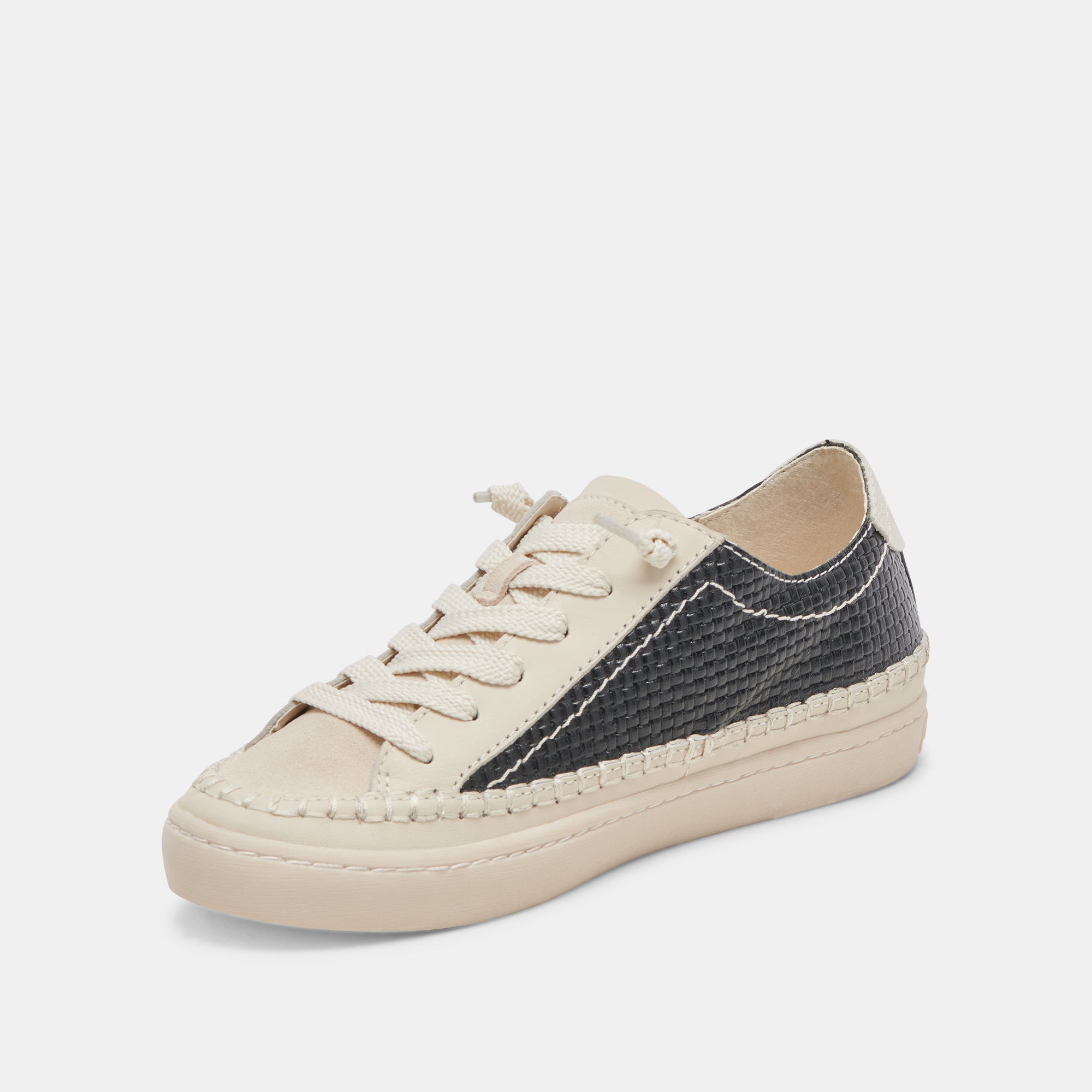 ZOLEN Black Woven Sneakers for Men & Women - Lightweight Comfortable Walking Shoes for Running, Gym, and Casual Wear