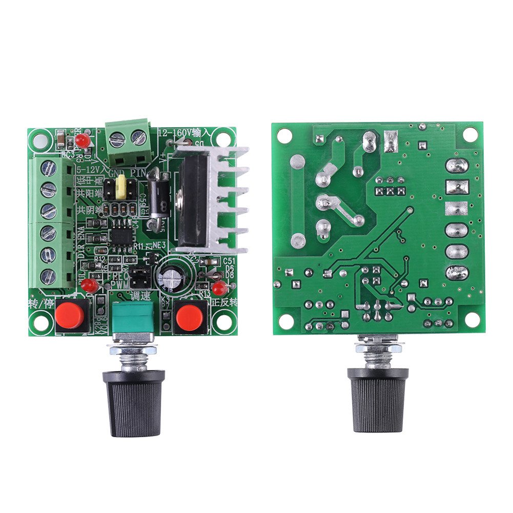 Stepper Motor Controller PWM Pulse Signal Generator Regulator Board - High Precision Motor Speed Control for 3D Printers, CNC Machines & Robotics Projects