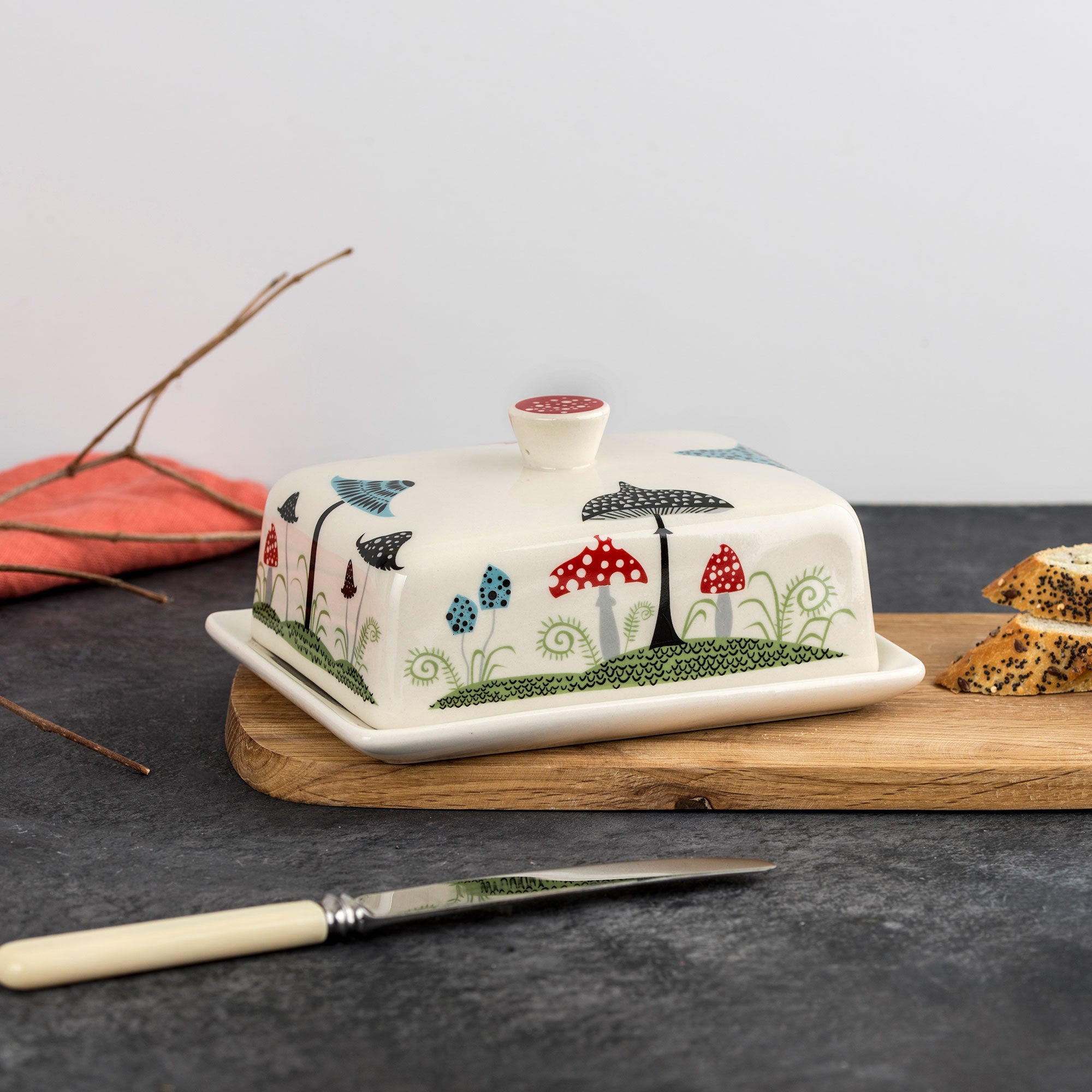 Replacement Base for Toadstool Butter Dish - Durable & Stylish Butter Holder for Kitchen, Dining Table, and Tea Party Settings