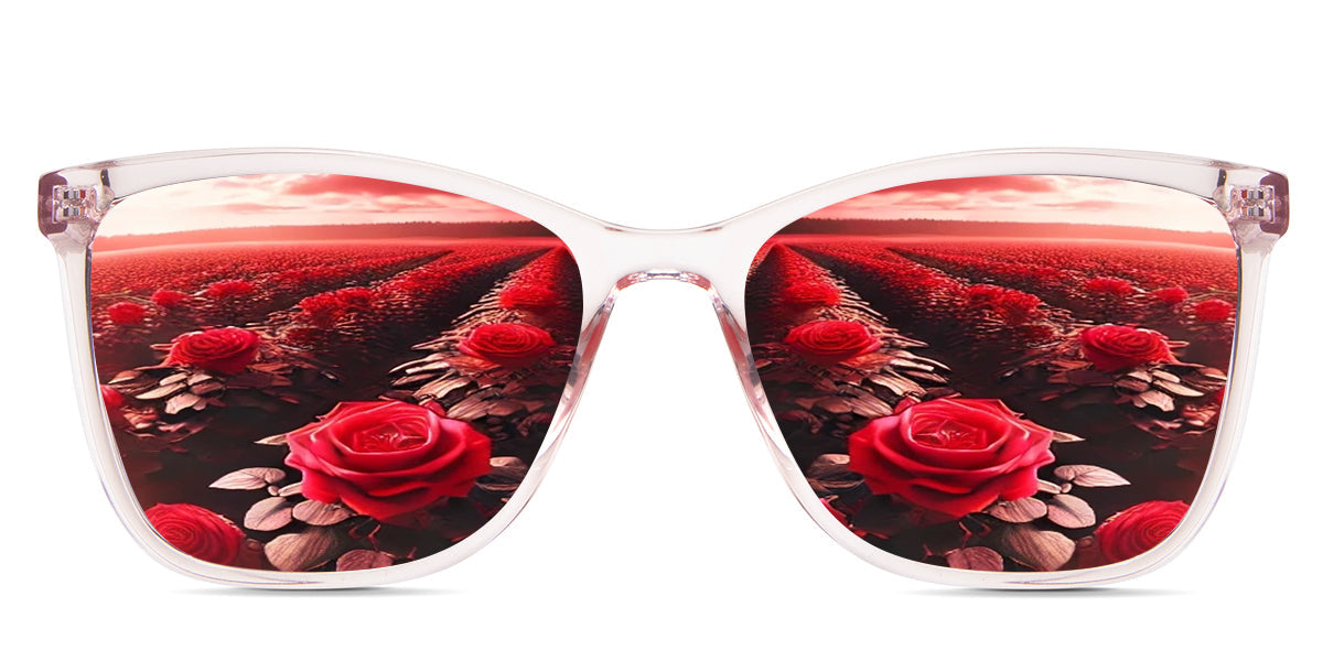Yassi Women's Prescription Polarized Sunglasses - UV Protection, Anti-Glare for Driving, Outdoor & Fashion Use