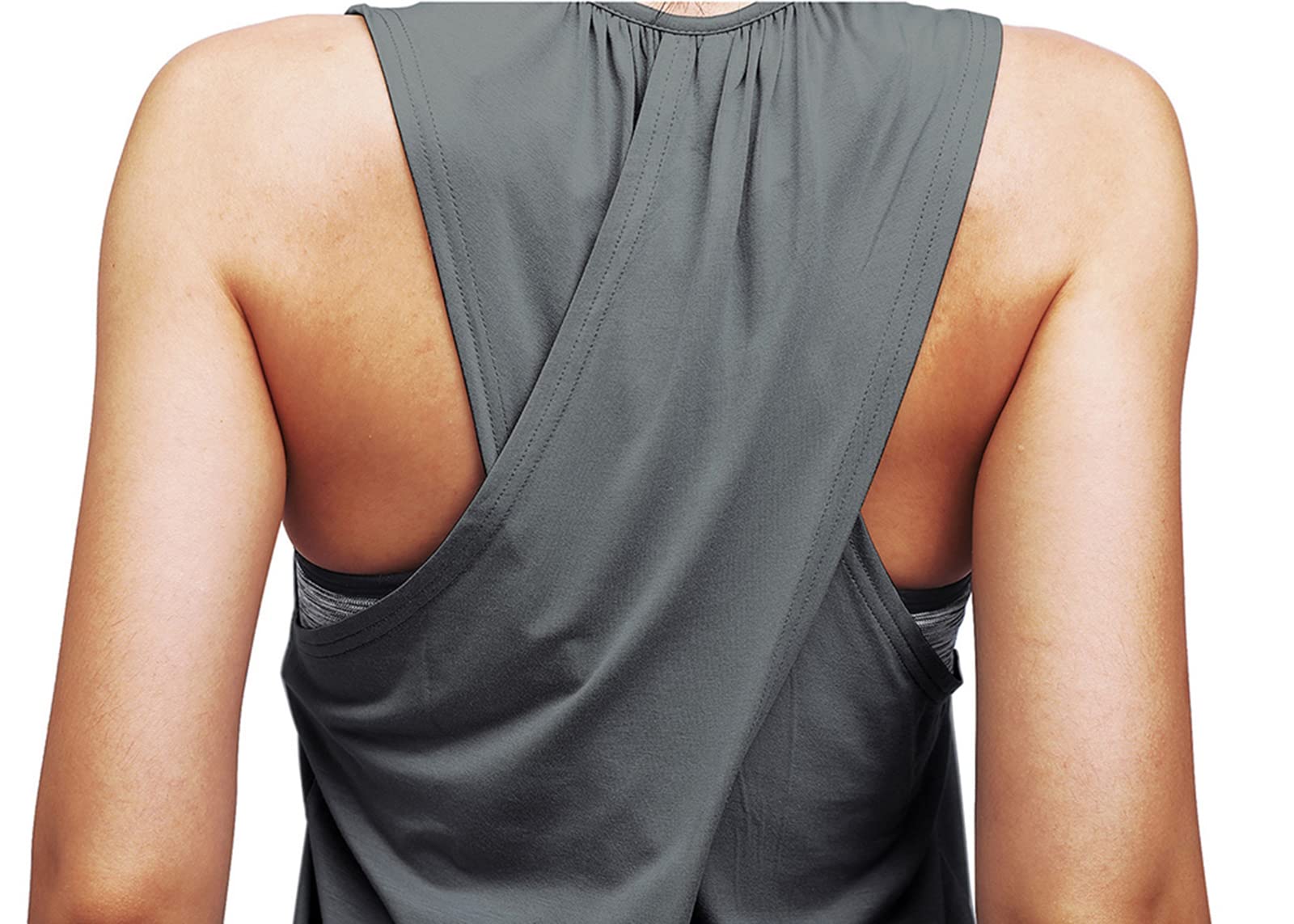 Mippo Women's Workout Tops - Breathable Yoga Tank Tops for Gym, Running & Summer Athletic Wear | Perfect for Yoga, Pilates & Fitness Training