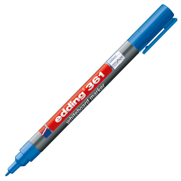 edding 361 Extra Fine Whiteboard Marker Pens - 12 Pack, Low Odor Dry Erase Markers for Whiteboards, Glass, & Non-Porous Surfaces - Ideal for Office, Classroom, Home & Presentations