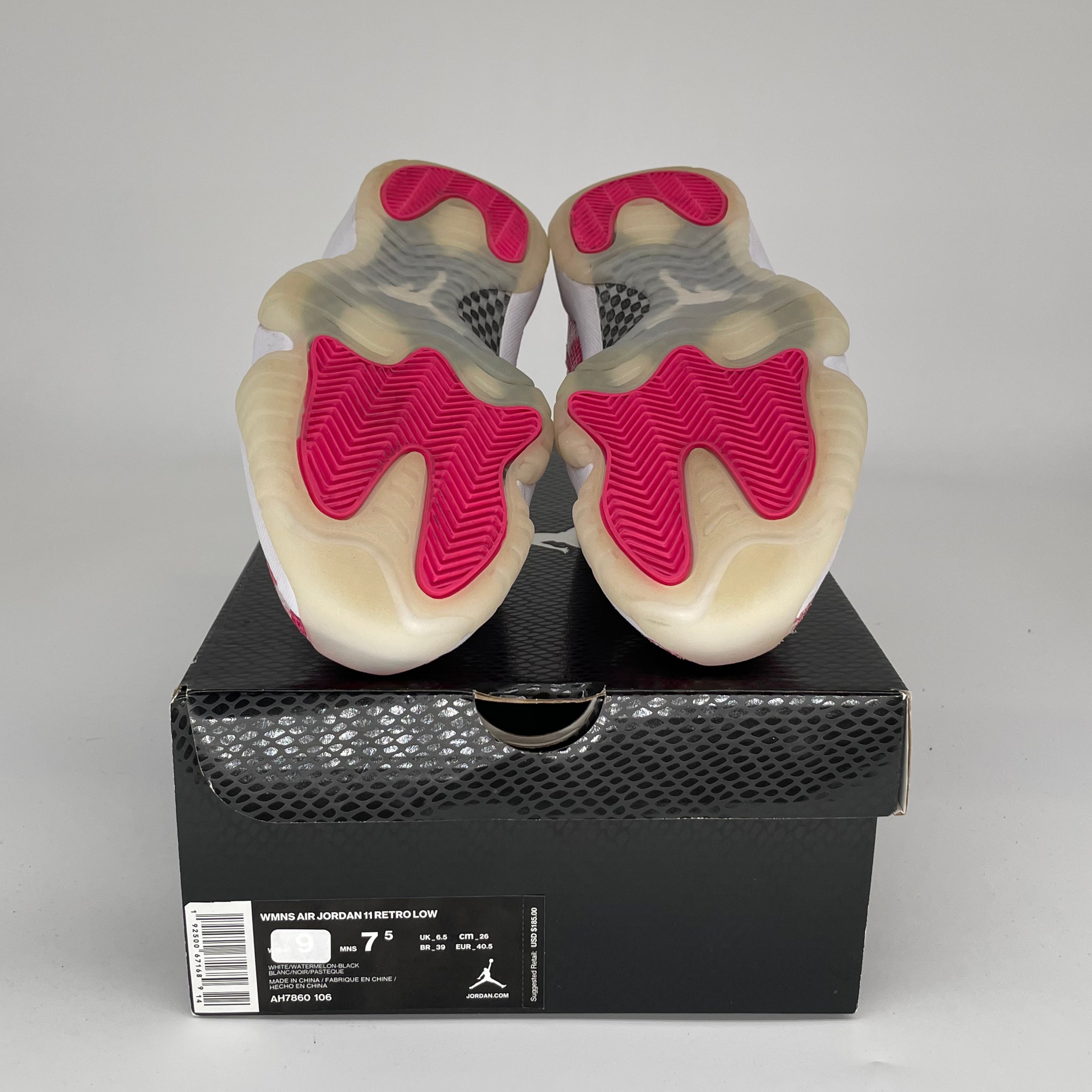 AIR JORDAN 11 LOW Women's Sneakers - Pink Snakeskin (Size 7.5/9W) AH7860-106 | Basketball Shoes for Women, Casual Streetwear & Gym Workouts