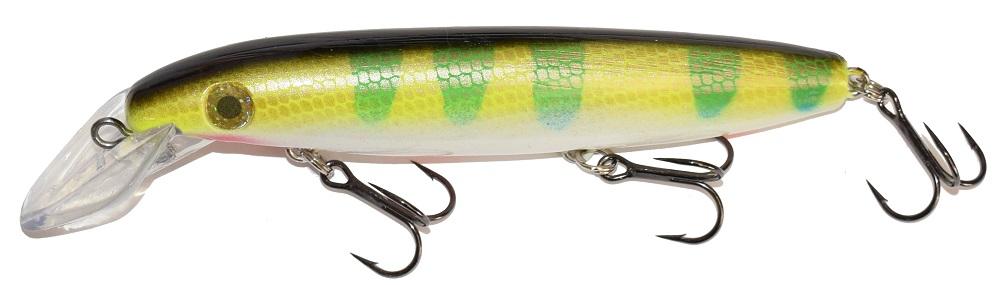 Bucher DepthRaider Straight Crankbait Fishing Lure - Perfect for Bass and Walleye Fishing in Deep Waters