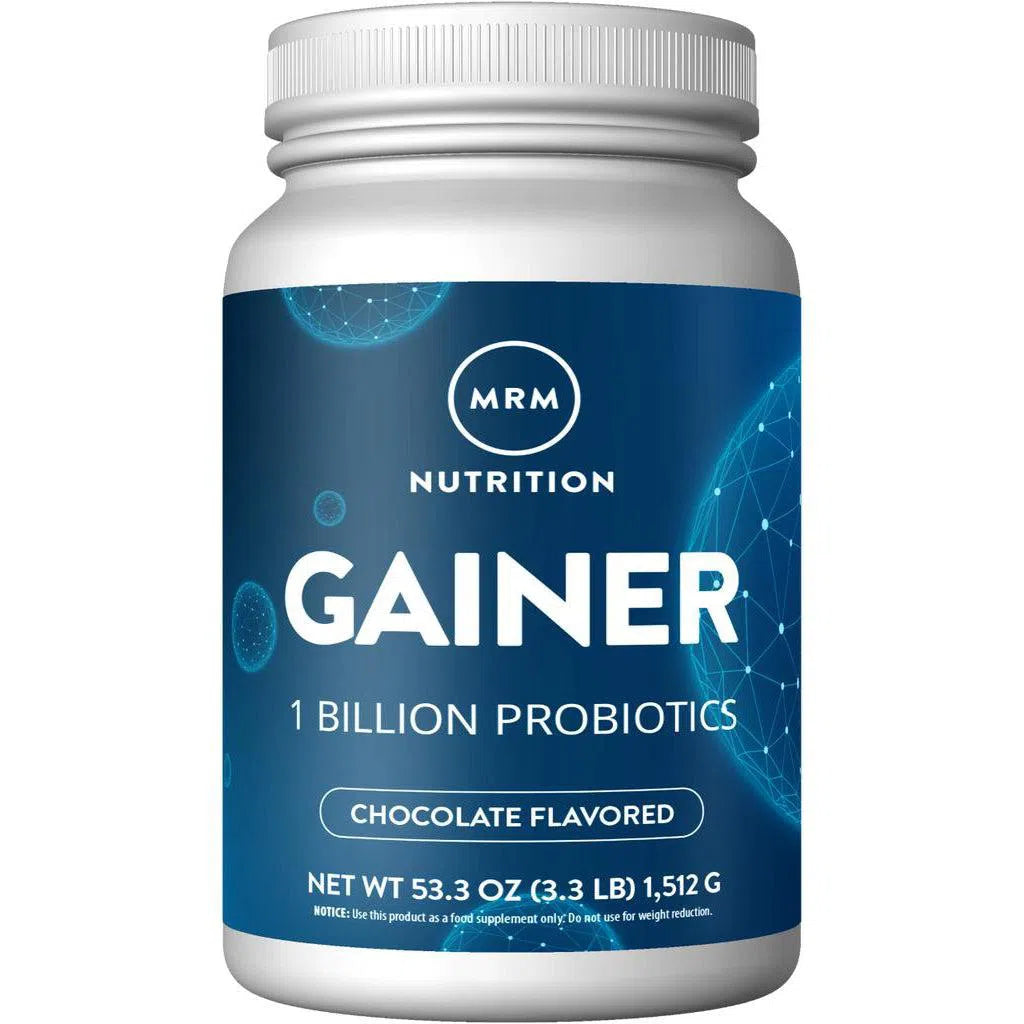 MRM Mass Gainer Protein Powder with Probiotics for Muscle Growth & Digestive Health – Ideal for Post-Workout Recovery & Weight Gain