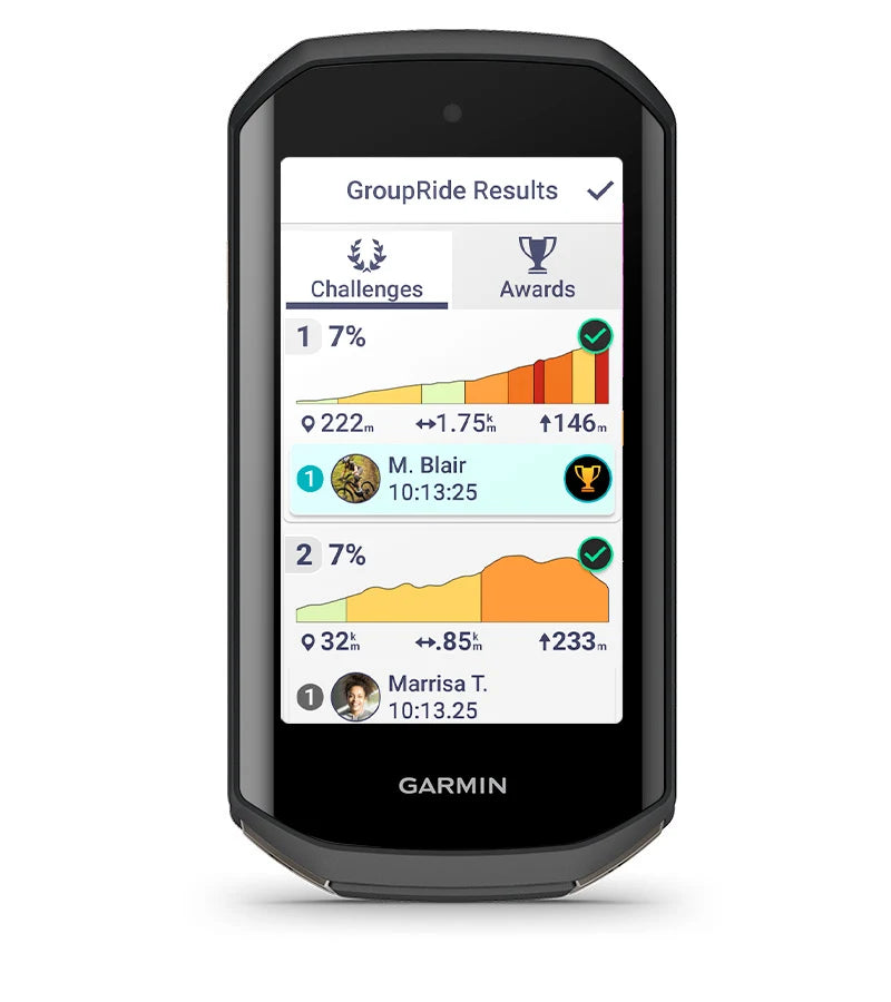 Garmin Edge 1050 GPS Bike Computer - Advanced Cycling Performance Tracker with Navigation & Training Features for Road & Mountain Biking