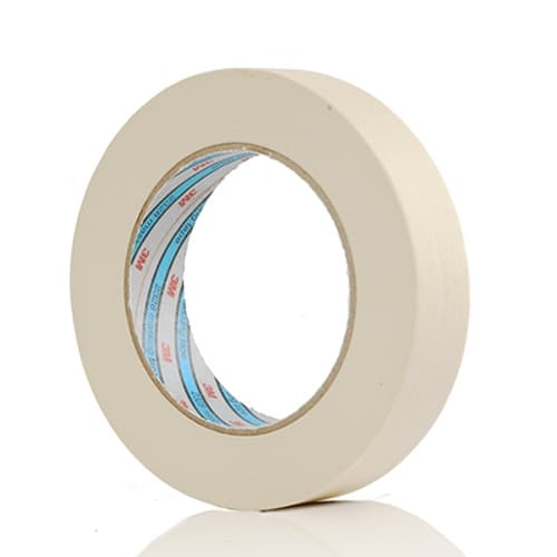 3M 200 1 200 24mm x 18yd General Purpose Masking Tape for Painting, DIY Projects, and Home Repairs - Ideal for Wall Protection and Surface Marking