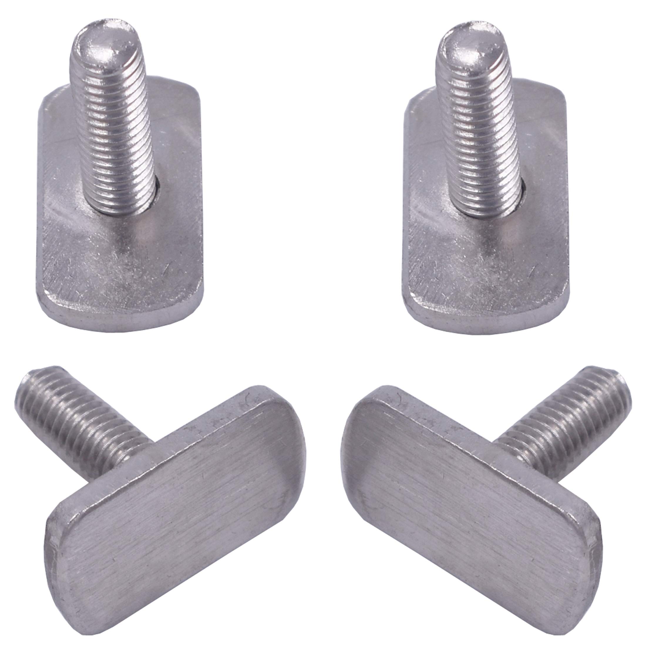 YYST 6MM Kayak Rail Screws & Track Nuts - T Bolt Hardware Mounting Kit for Kayaks, Canoes, Boats | Durable Marine-Grade Replacement Parts for Fishing Gear & Accessories Installation