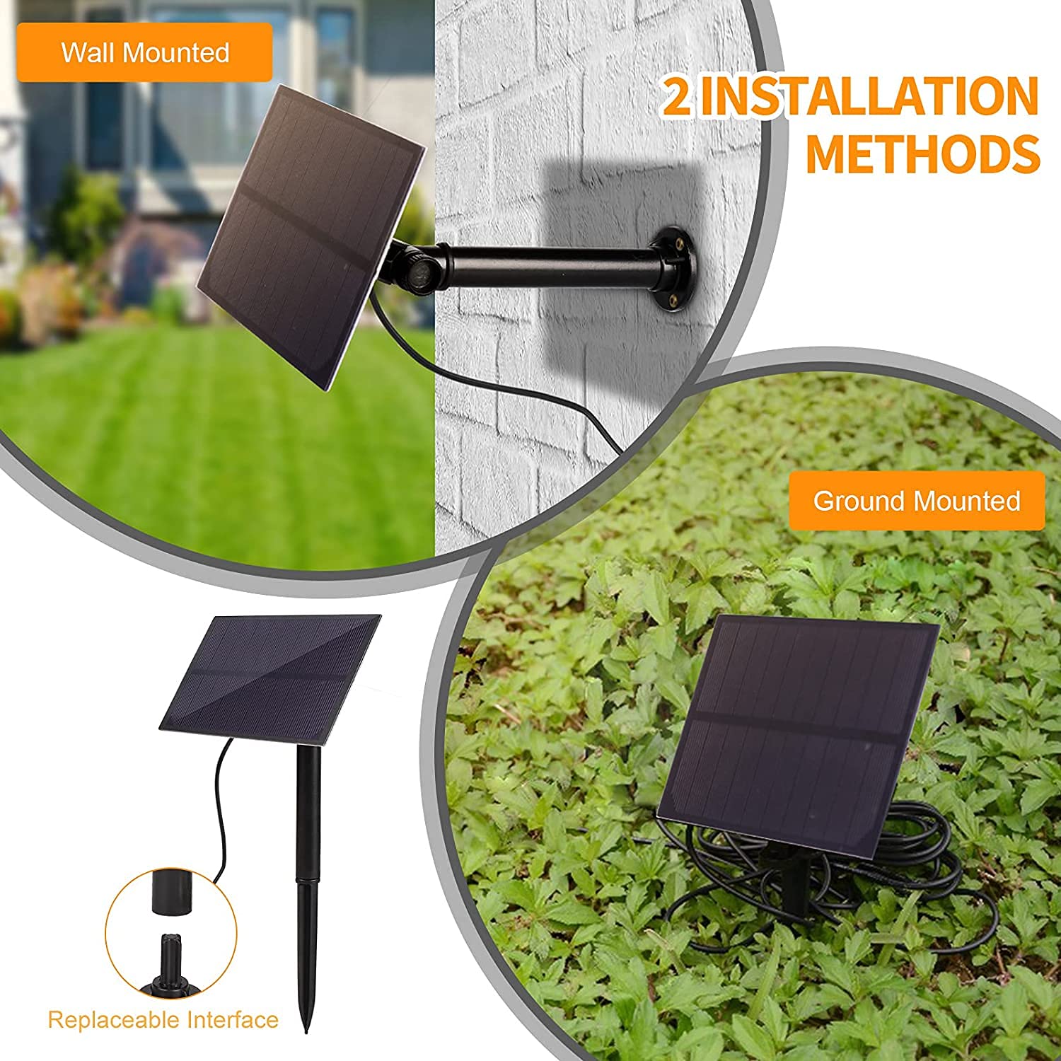 1.5W Solar Powered Water Pump Kit with 4 Nozzles - Floating Garden Fountain for Ponds, Bird Baths & Outdoor Decor | Solar Panel Pond Pump | Eco-Friendly Water Feature for Backyard, Patio & Landscaping
