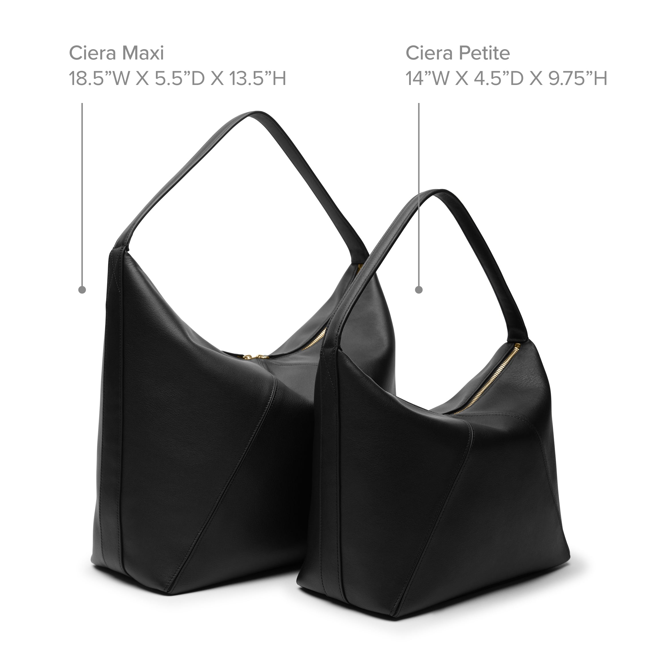 Ciera Maxi Hobo Handbag in Cocoa Brown - Stylish & Spacious Leather Tote for Women - Perfect for Work, Travel & Everyday Use