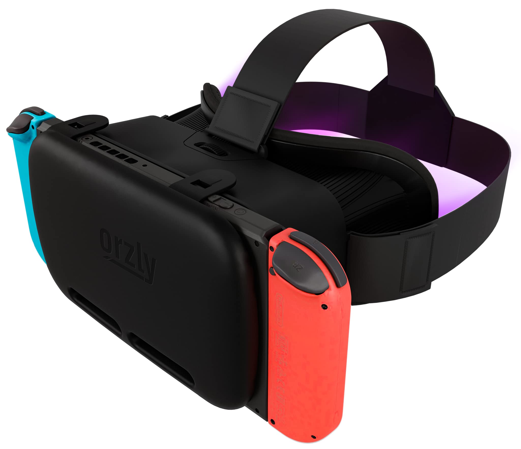 Orzly VR Headset for Nintendo Switch & Switch OLED - Adjustable Lens Virtual Reality Gaming Headset with Labo VR Support - Black Gift Box Edition | Perfect for Immersive Gaming, Family Entertainment & VR Exploration