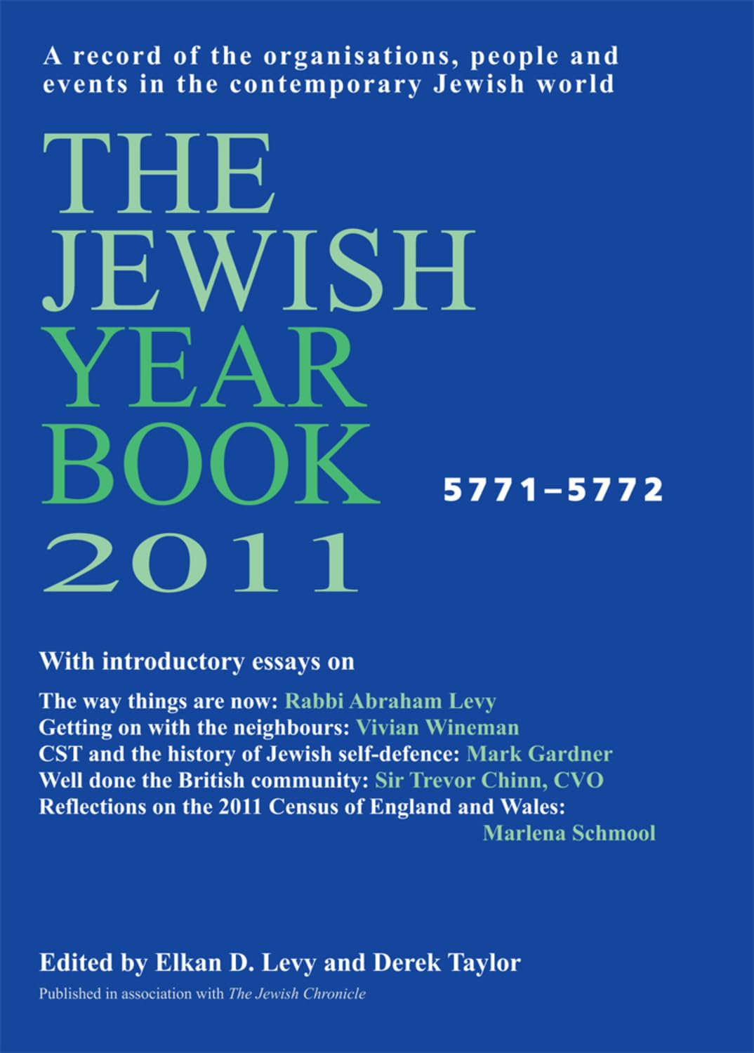 The Jewish Year Book 2011 - Jewish Holidays, Traditions & Calendar Guide | Perfect for Jewish Families, Educators & Religious Studies