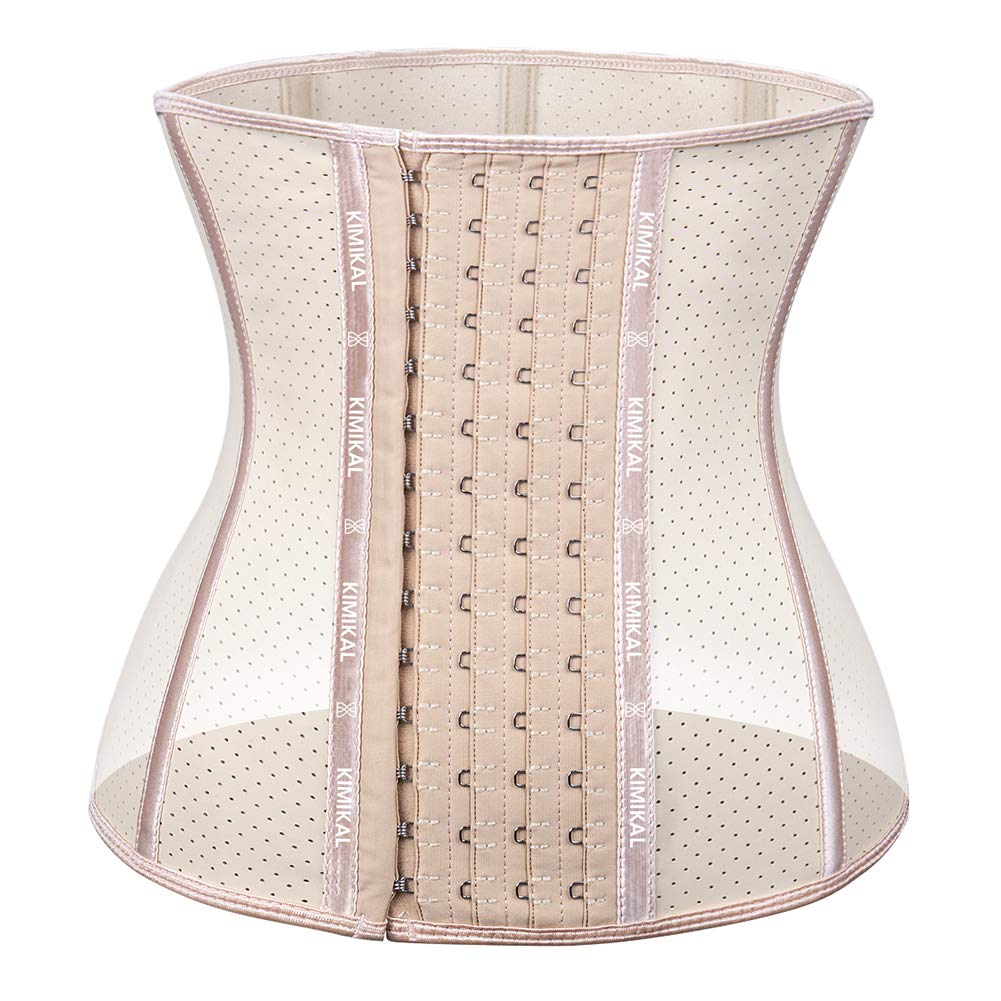 KIMIKAL Waist Trainer for Women - Tummy Control Shapewear, Long Torso Sport Corset Belt for Workout & Everyday Wear - Perfect Under Clothes for Slimming & Posture Support