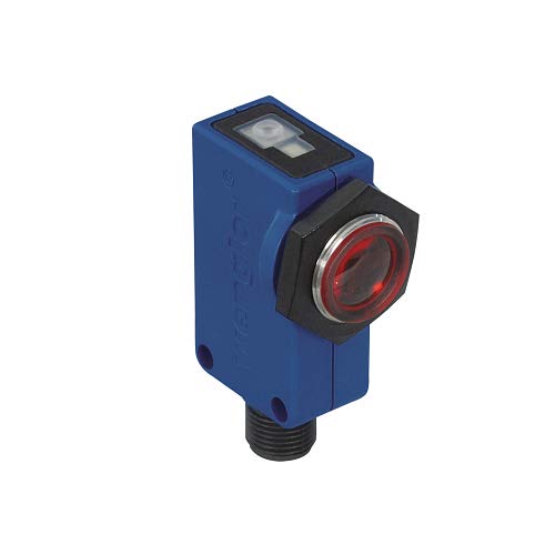 WENGLOR KR87PCT2 Retro-Reflective Sensor - 4000mm Range, IP67 Rated, for Transparent Objects, -10°C to +60°C, 200mA, 10-30VDC, M12 Connector - Ideal for Industrial Automation, Packaging, and Material Handling Systems