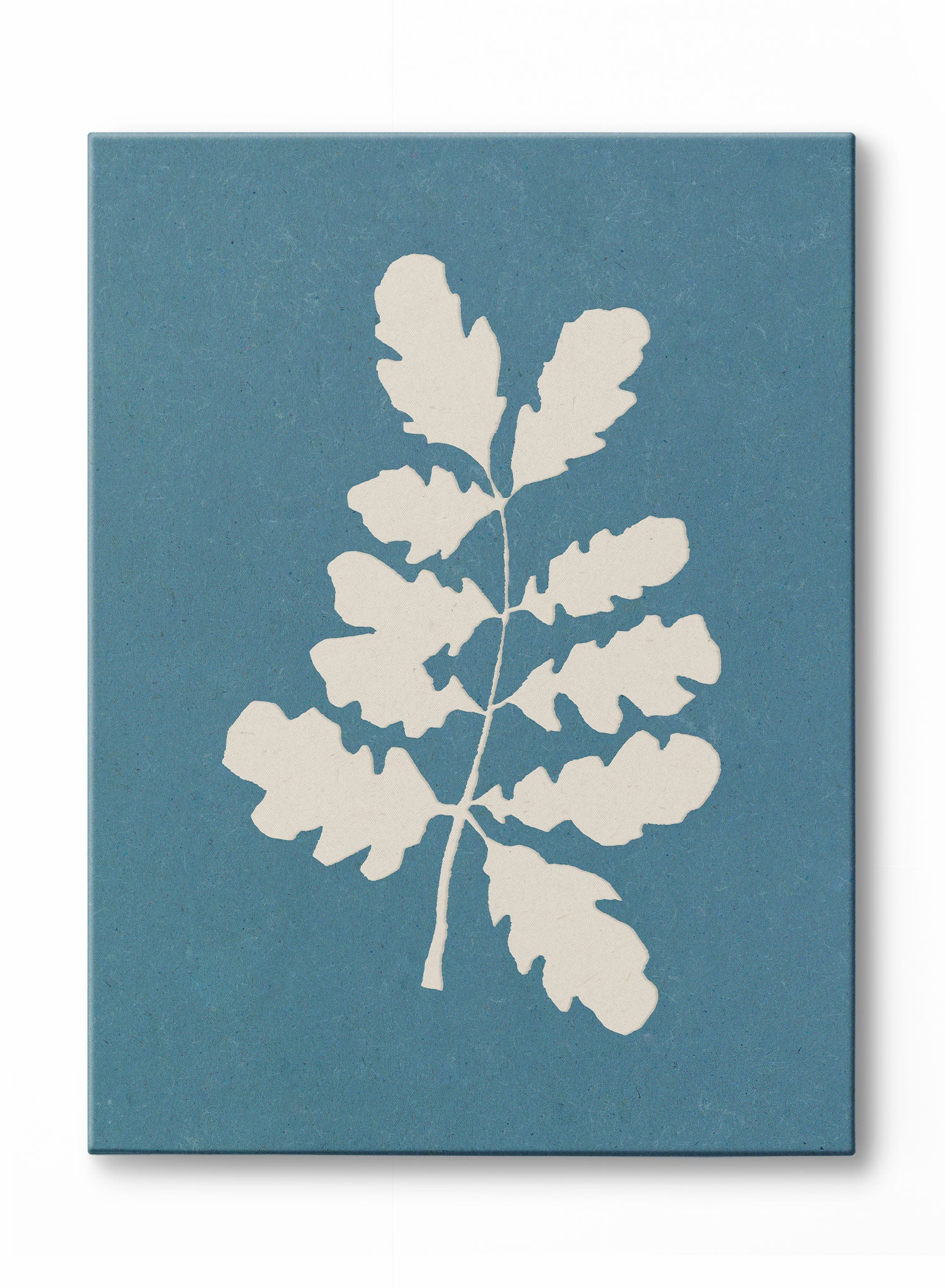 Papercut Oak Branch Art Print - Nature Inspired Wall Decor for Home, Office & Nursery | Perfect for Living Room, Bedroom & Gifts