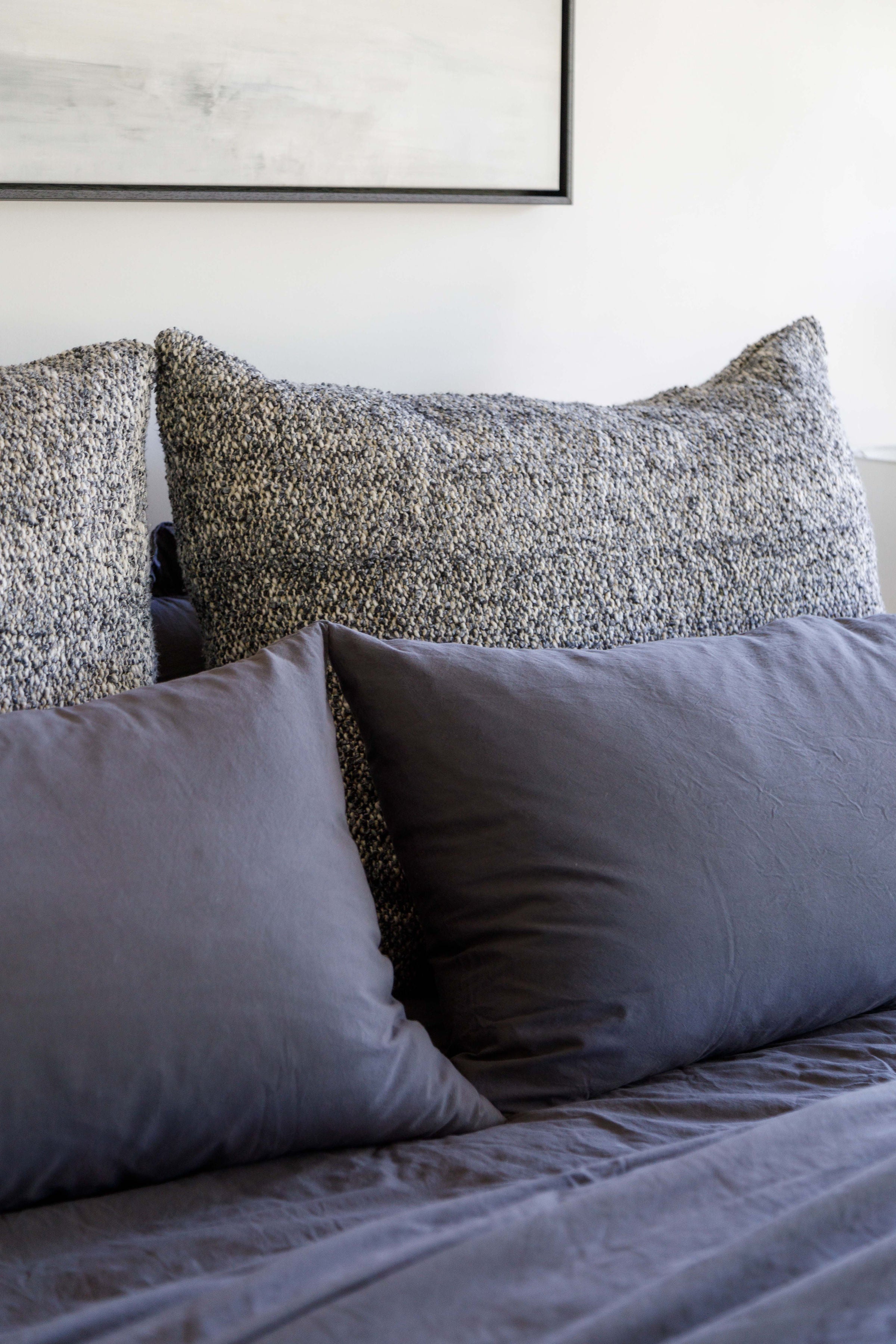 Brentwood Oversized Pillow with Insert - Soft & Supportive for Bed, Couch, and Floor Lounging