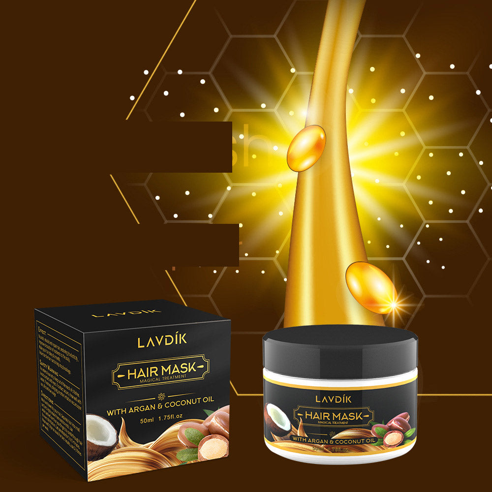 Deep Repair Nourishing Hair Mask & Conditioner for Damaged Hair - Intense Hydration & Repair for Dry, Frizzy Hair - Perfect for Home Hair Care & Salon Treatments