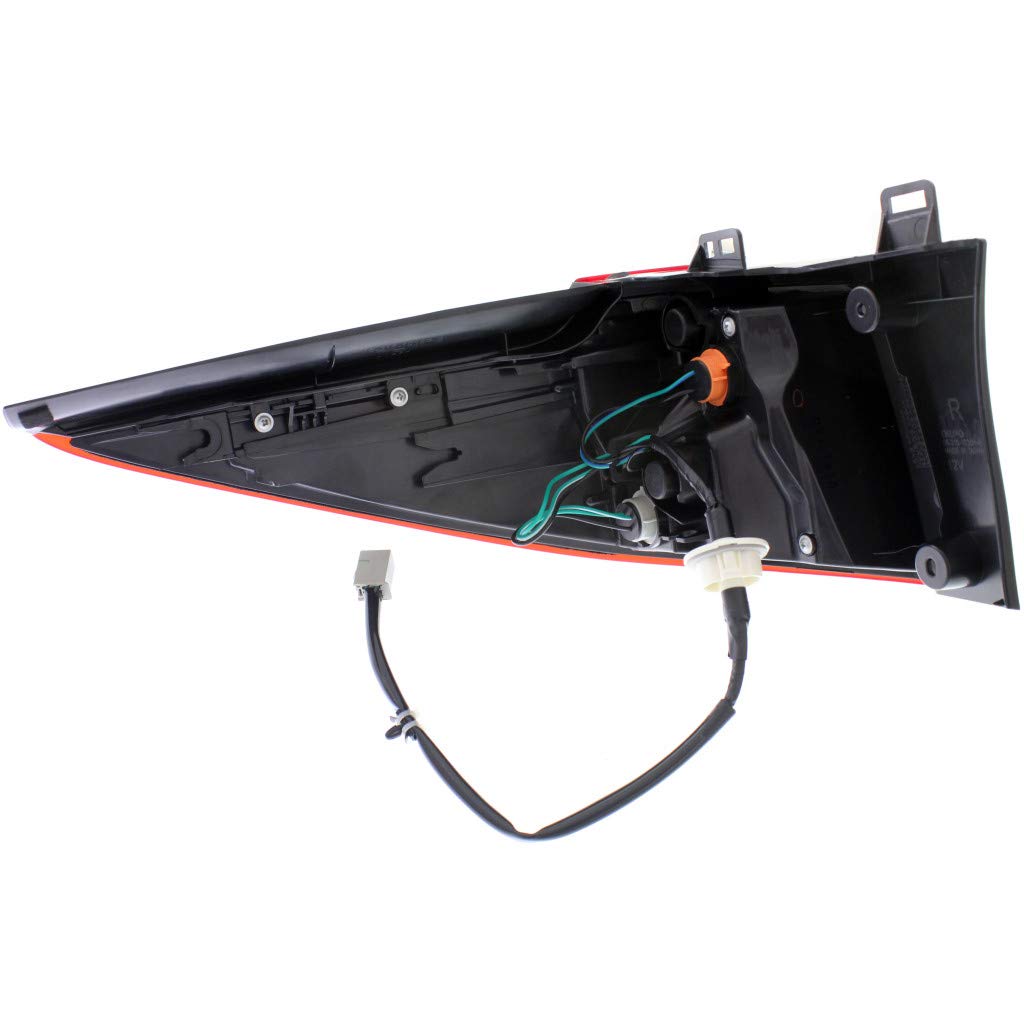 2012-2017 Mazda 5 Passenger Side Tail Light Assembly Replacement - CAPA Certified (Part# MA2805109, CG36-51-150) | Perfect for Night Driving Safety & Vehicle Rear Lighting Upgrade