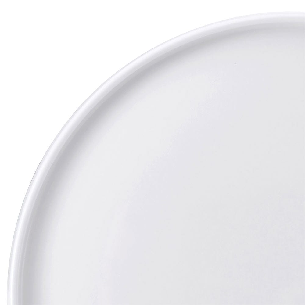 Sloane 4-Piece Dinner Plate Set - Elegant Porcelain Plates for Formal Dining, Entertaining & Everyday Use