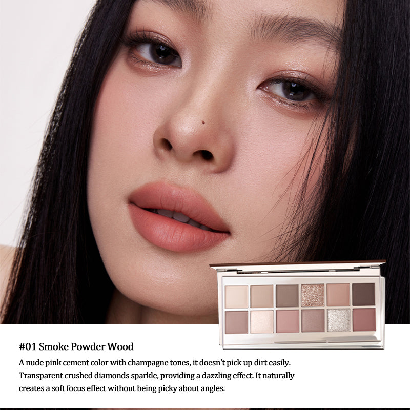 Joocyee 12-Color Eyeshadow Palette - Highly Pigmented, Long Lasting Makeup for Day & Night Looks - Perfect for Parties, Weddings & Everyday Wear
