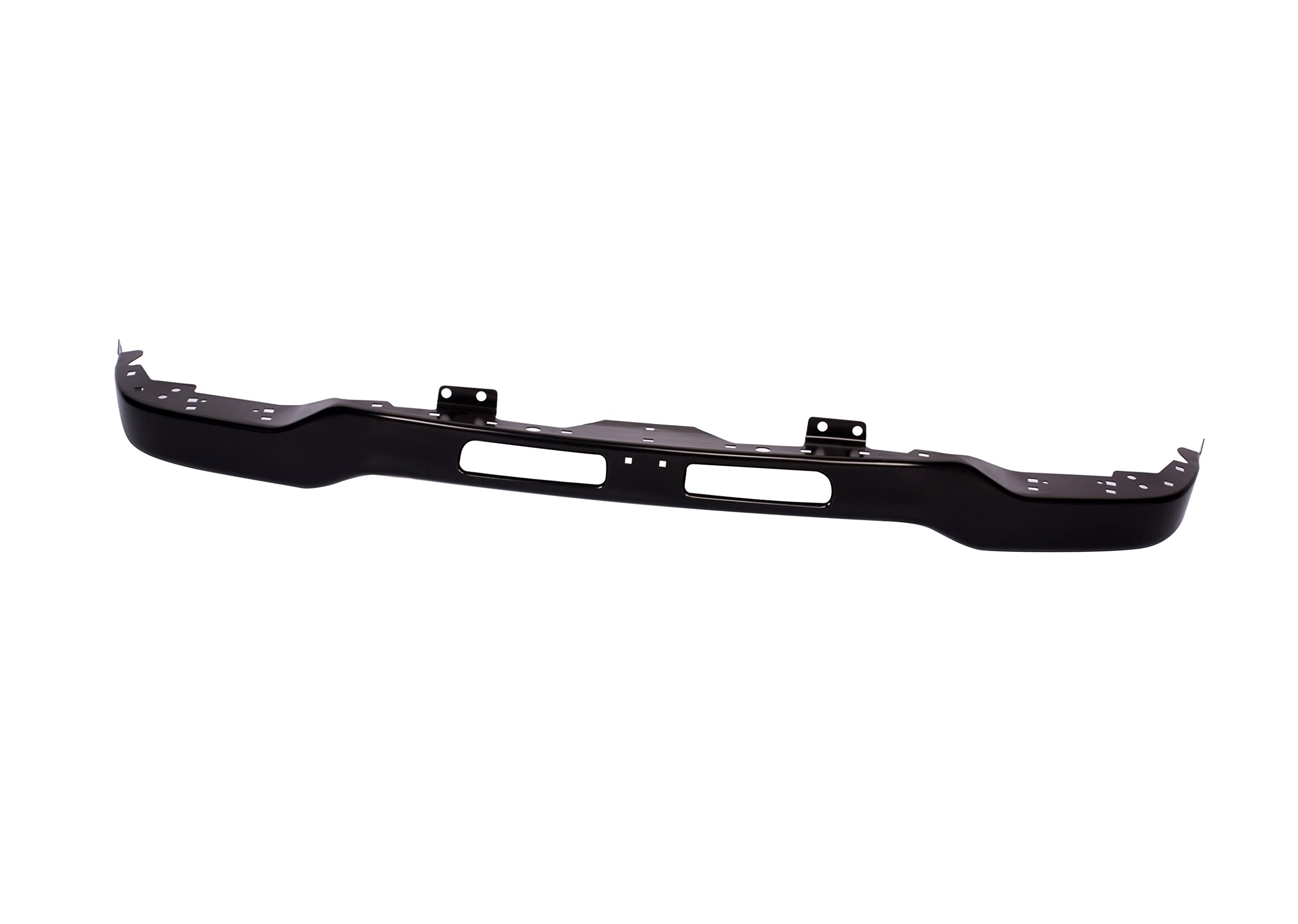 GMC Sierra 1500 Front Bumper Replacement - Black Bumper Face Bar with Fog Lamp Hole & Bracket | Compatible with GM1002464 | Perfect Fit for GMC Pickup Truck | Off-Road Protection & Style Upgrade