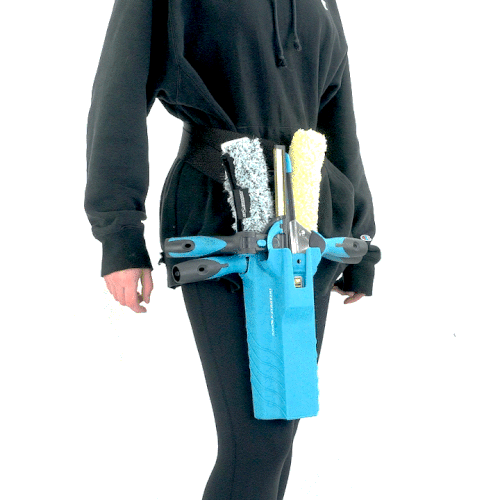 Moerman Toolholder 2.0 - Professional Window Cleaning Squeegee Holder for Crystal Clear Glass - Perfect for Home, Office, and Commercial Window Washing