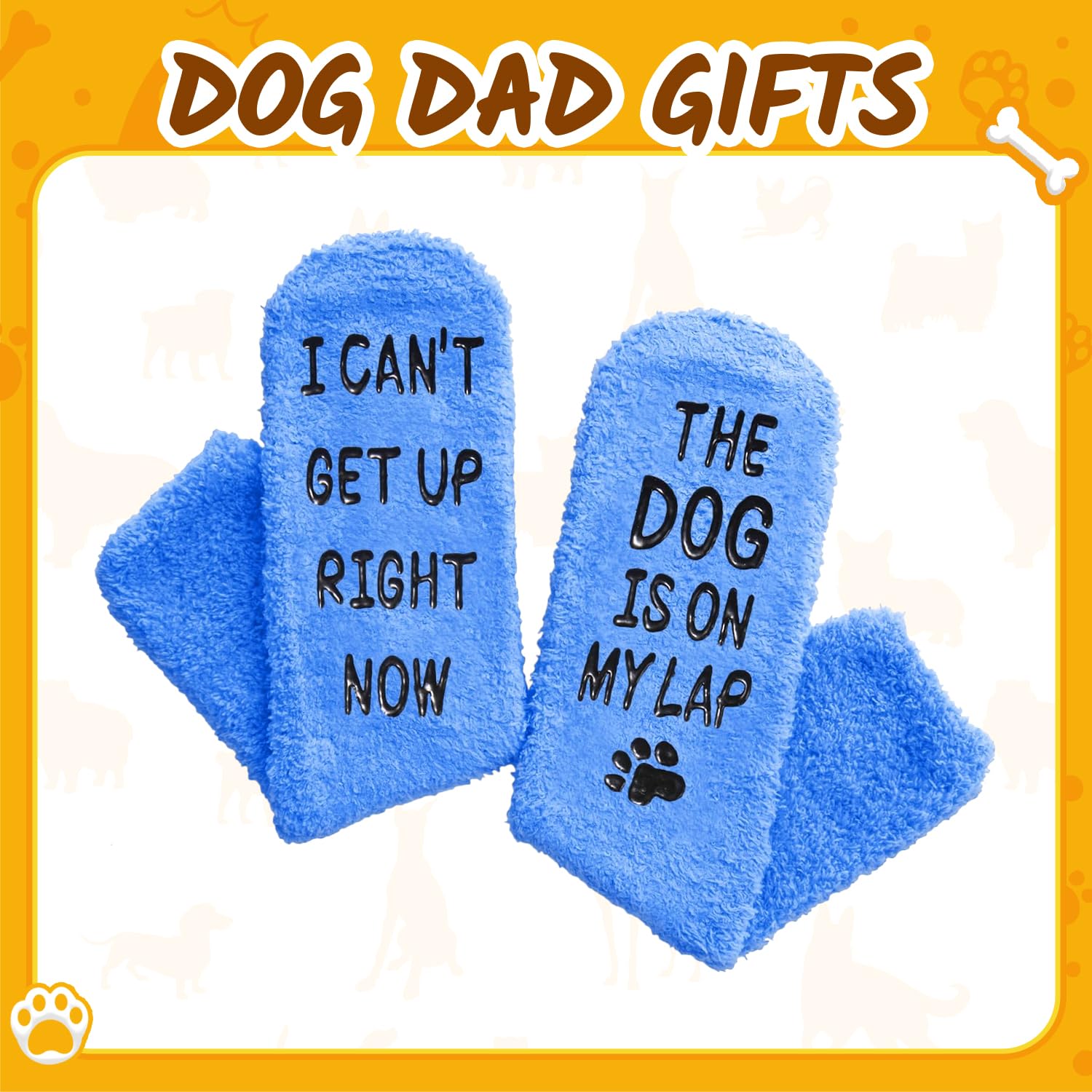 HappyPop Funny Dog Christmas Stockings - Cute Pet Gifts for Dog Lovers, Dog Mom & Dad Presents for Birthday, Holiday | Perfect for Home Decor, Pet Lover Surprises, Christmas Stocking Stuffers