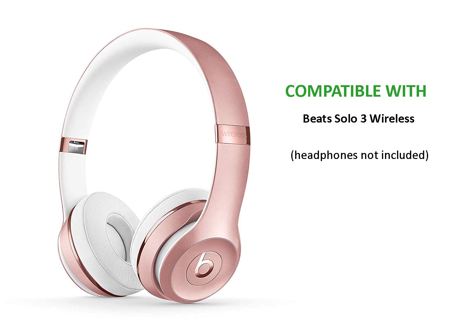 Replacement Headband for Beats Solo 3 & Solo 2 Wireless Headphones - Rose Gold | Comfortable & Durable Upgrade for Music Lovers & Gamers