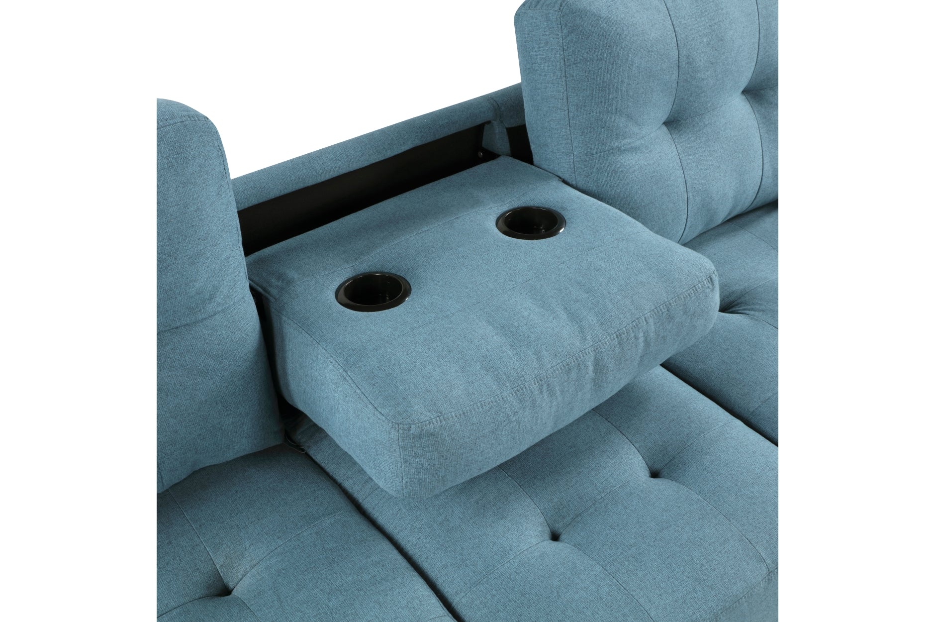 Dunstan Blue Sofa - Modern Comfortable Couch for Living Room, Lounge & Home Decor | Perfect for Relaxing, Entertaining & Stylish Spaces