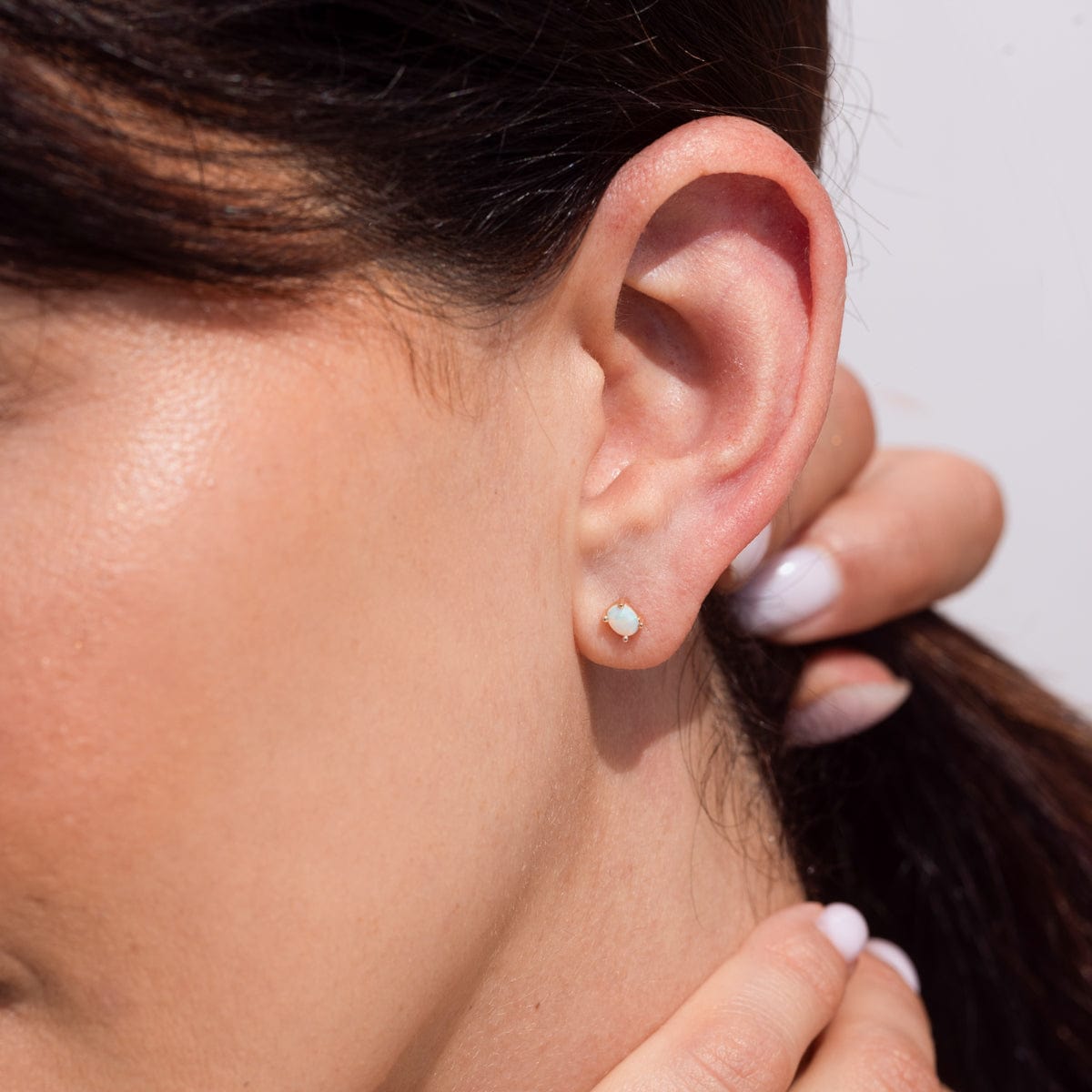 Birthstone Stud Earrings - Genuine Gemstone Jewelry for Women & Girls | Perfect for Gifts, Birthdays & Special Occasions