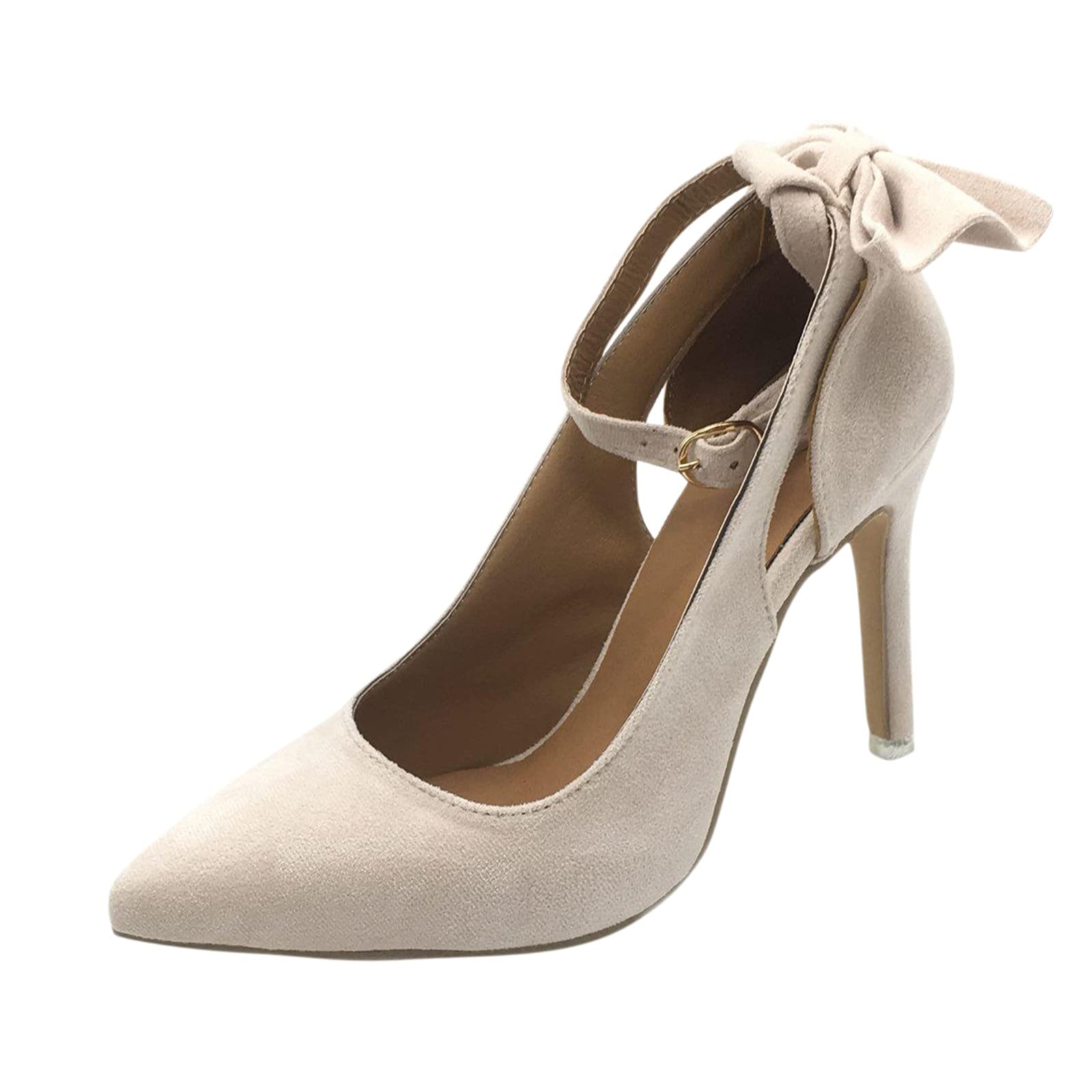 Women's Sexy High Heel Platform Sandals with Bow - Big Size Summer Casual Sandals for Ladies | Perfect for Parties, Weddings & Night Out