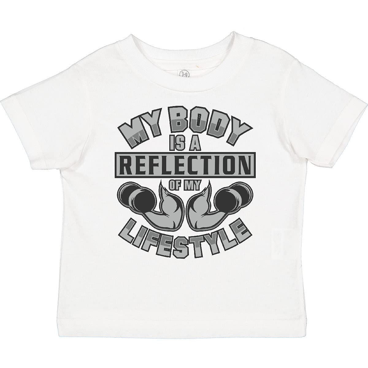 Inktastic Workout Fitness Exercise Apparel Toddler T-Shirt - Comfortable Activewear for Kids' Gym, Play & Sports Activities