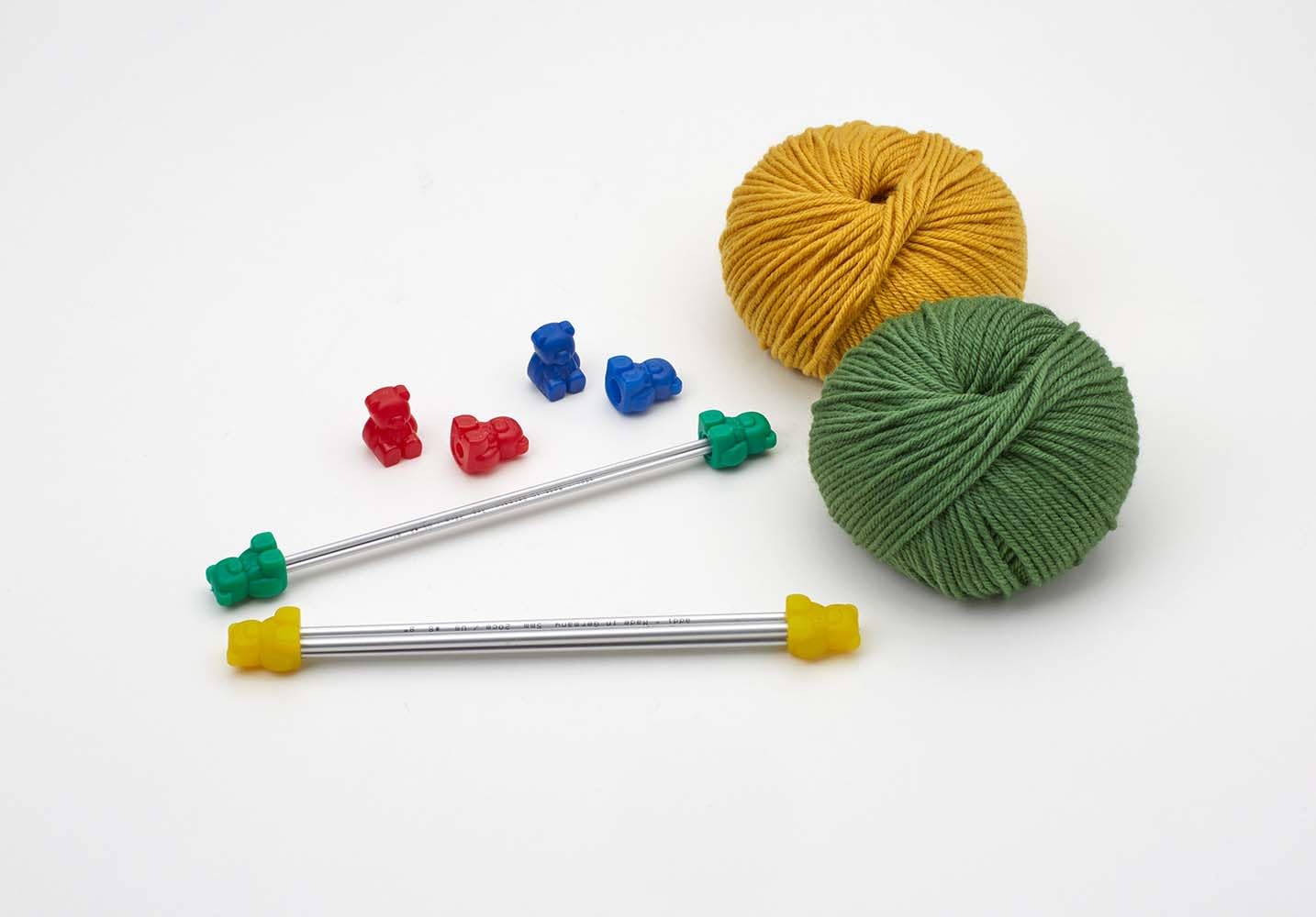 Addi Needle Huggers - Set of 8 Knitting Needle Protectors | Prevent Snags & Protect Yarn | Perfect for Knitters & Crocheters | Use with Circular & Straight Needles | Great for Travel & Storage