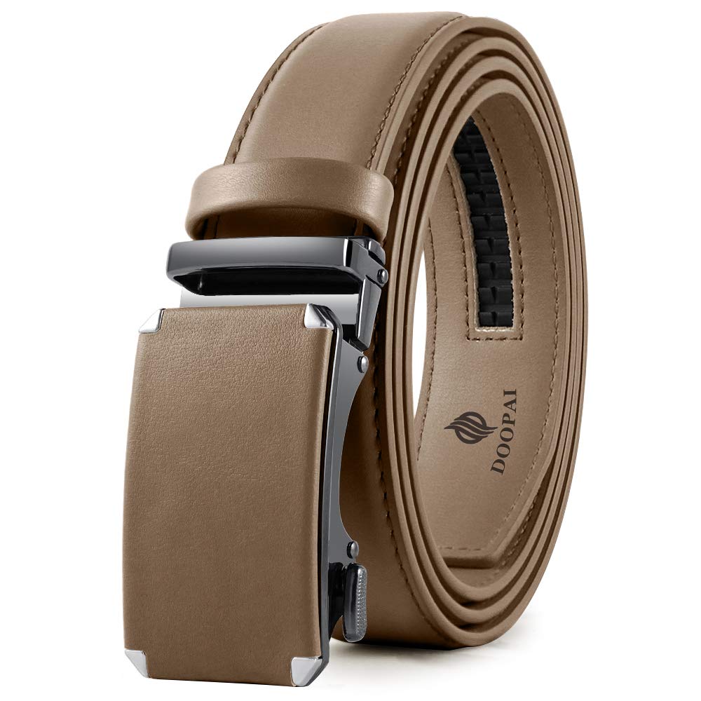 DOOPAI Men's Ratchet Dress Belt - 1 3/8