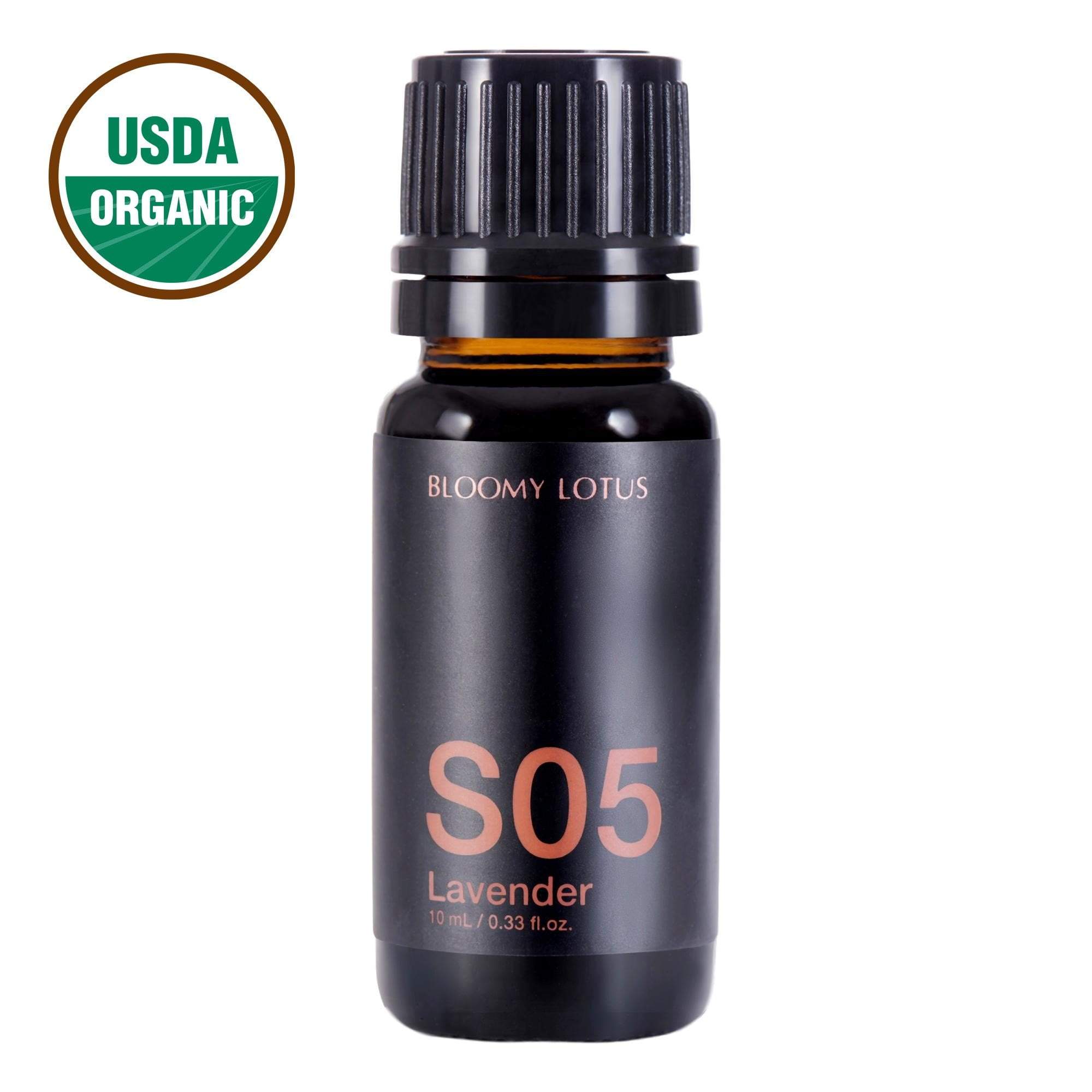 Bloomy Lotus Lavender Essential Oil - 10ml, 100% Pure & Natural Aromatherapy Oil for Relaxation, Stress Relief & Better Sleep | Perfect for Diffusers, Massage & DIY Skincare