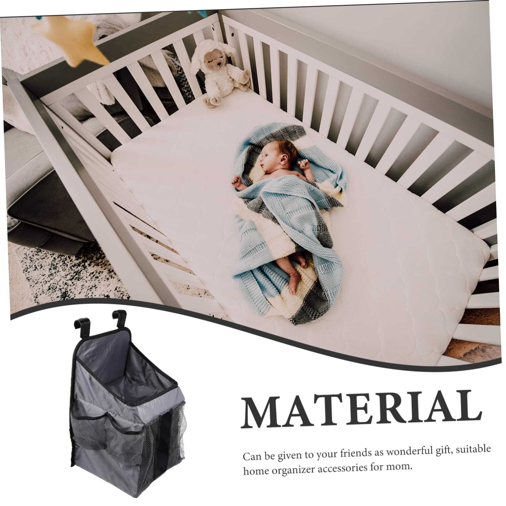 SAFIGLE 4-Piece Cosmetic Organizer Bags - Travel Makeup Storage Pouches for Baby Essentials, Diapers & Nursery Supplies | Portable Foldable Storage Solution for Moms & Home Organization