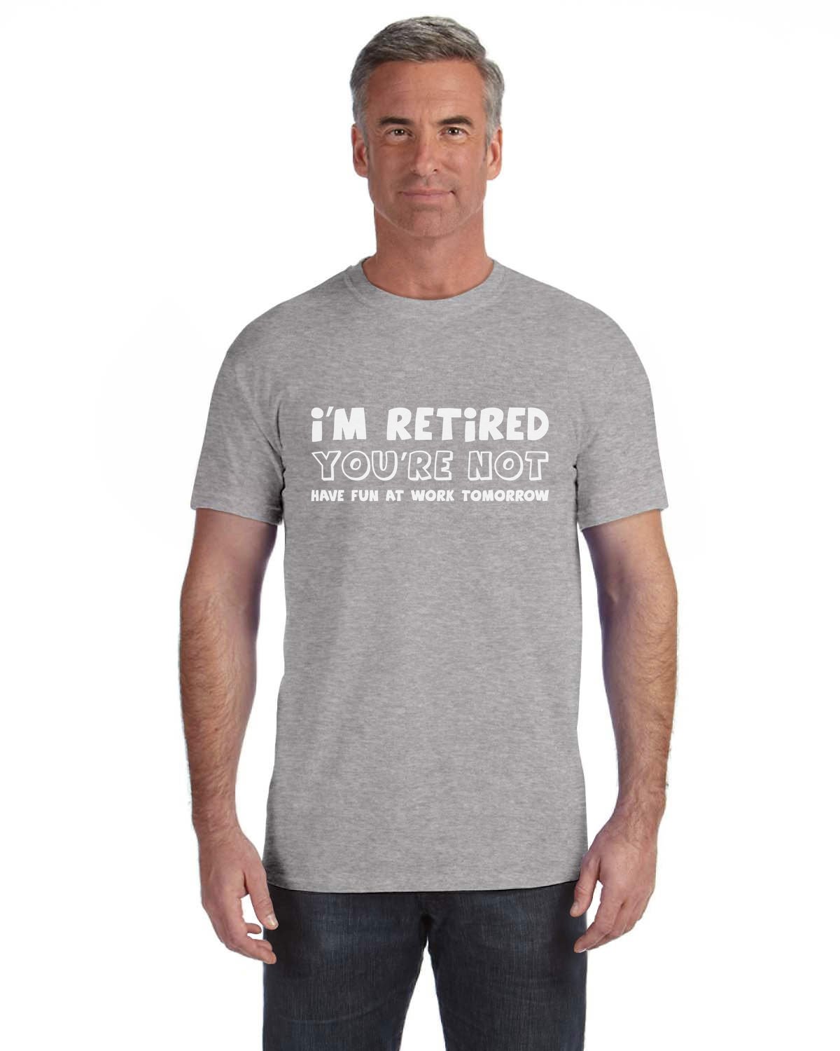 Funny Retirement T-Shirt for Men - Best Gift for Dad & Grandpa - Comfortable Cotton Tee for Parties, Vacations & Relaxation