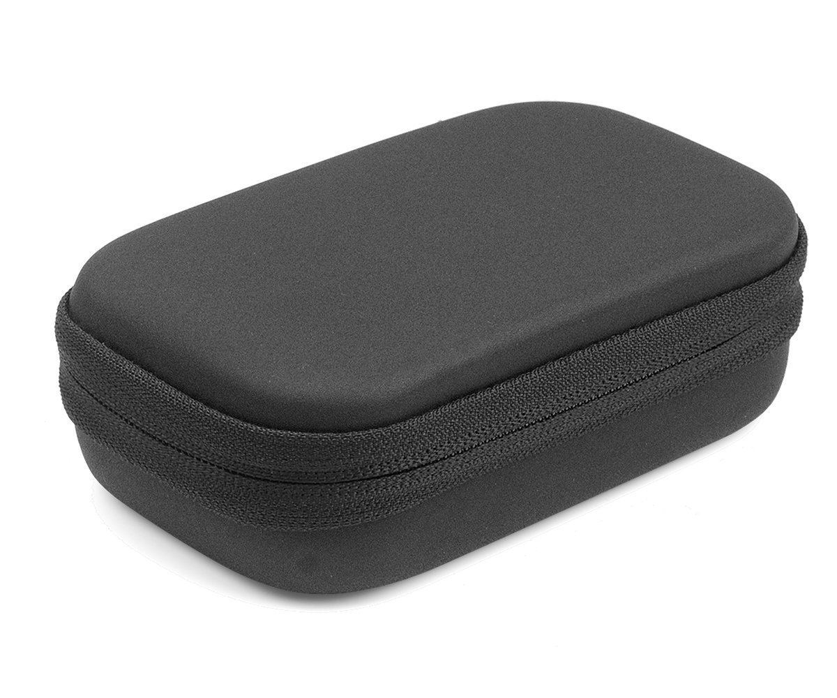 Matte Black HP Sprocket Portable Photo Printer Case - Compatible with Polaroid ZIP, Lifeprint Photo & Video Printers - Protective Pouch for Printer, Photo Paper & Cables - Perfect for Travel, Parties & Home Use