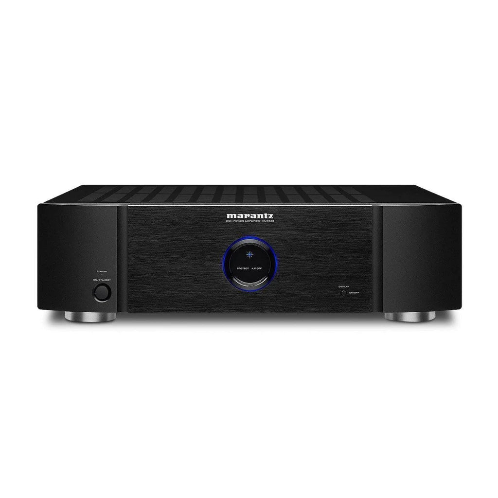 Marantz MM7025 2 Channel Power Amplifier - High Performance Home Audio System for Stereo & Surround Sound | Perfect for Home Theater, Music Listening & Professional Studio Use