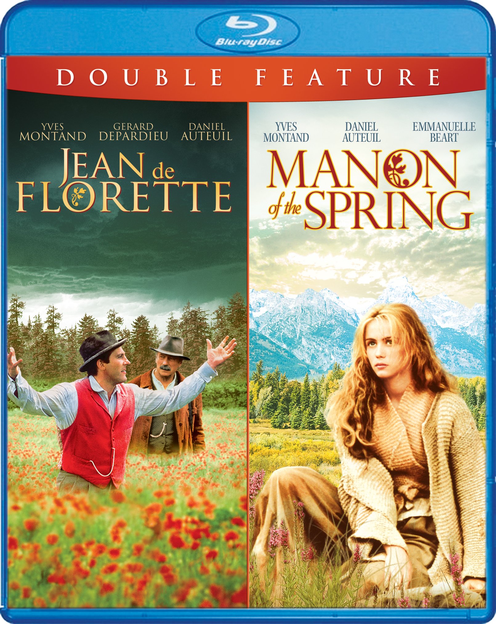 Jean de Florette & Manon of the Spring Blu-ray | Classic French Drama Film Collection | Perfect for Movie Nights & French Cinema Lovers