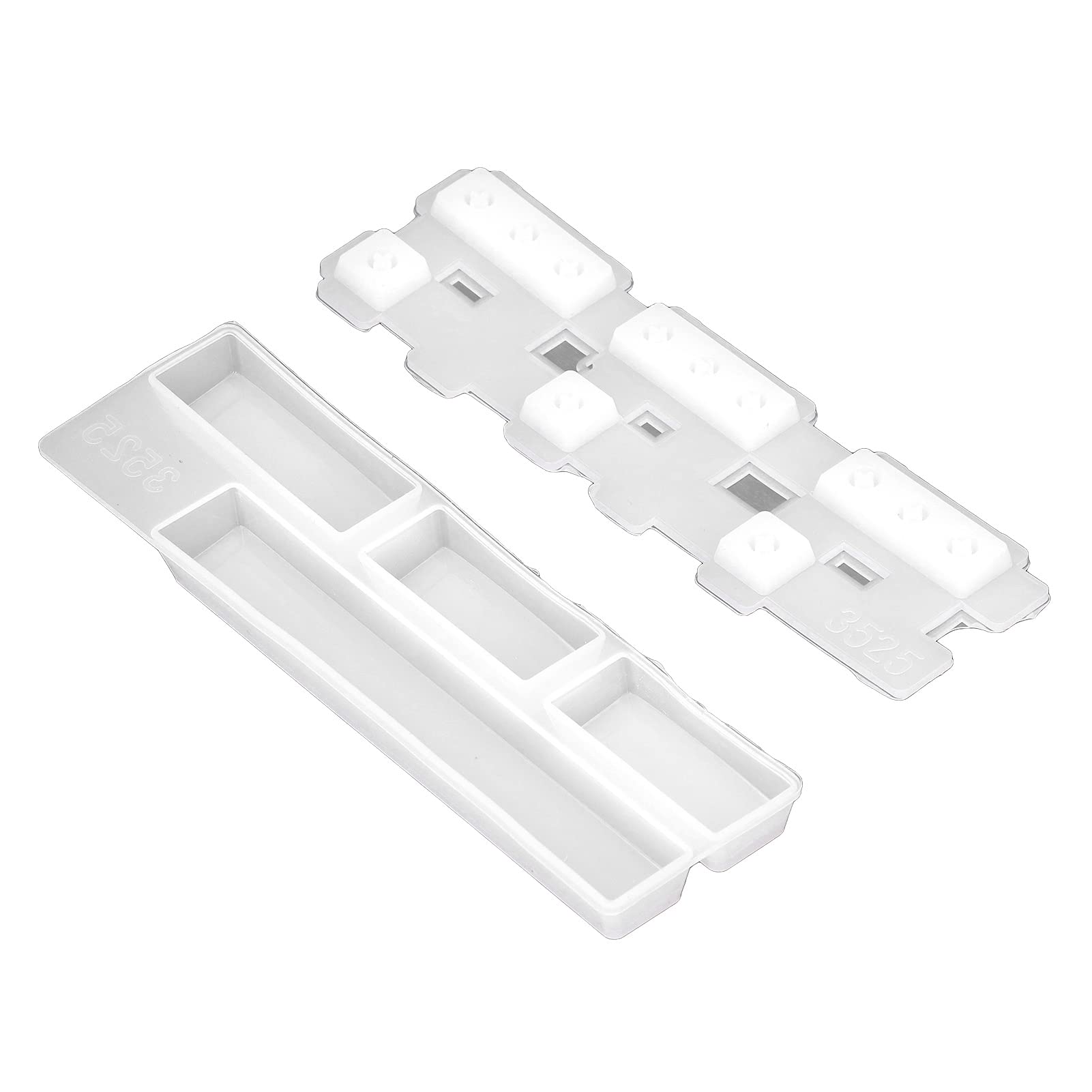 Epoxy Resin Keycap Molds - High Transparency DIY Silicone Molds for Custom Mechanical Keyboard Keycaps - Perfect for Gaming, Typing & Keyboard Enthusiasts