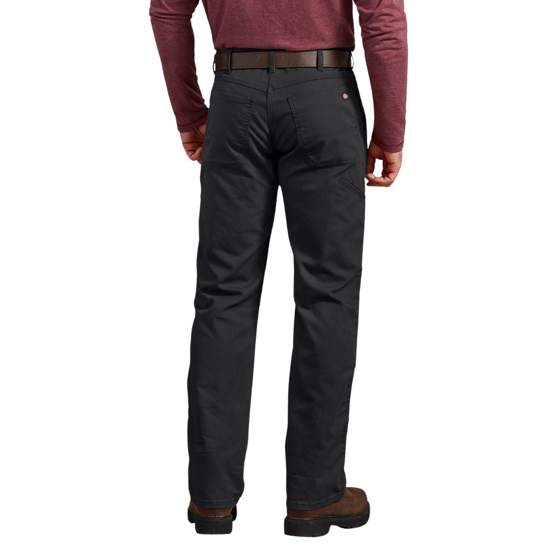 Dickies DP903 Double Knee Work Pants for Men - Durable Duck Canvas Regular Fit Workwear for Construction, Carpentry & Outdoor Jobs