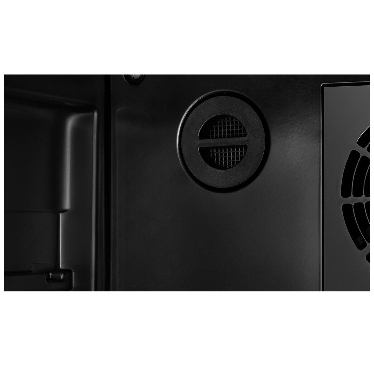 Hisense HRWC108B 108-Bottle Dual Zone Wine Cooler Refrigerator - Black Glass Front for Home, Office, or Restaurant Wine Storage & Display