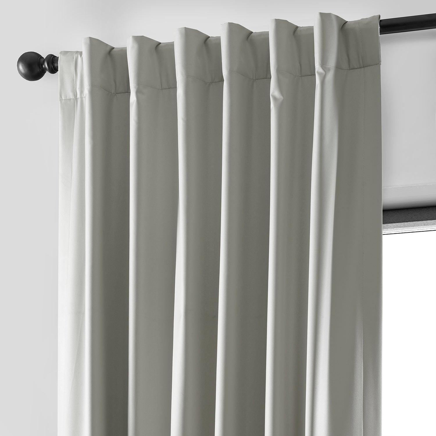 Blackout Curtains for Bedroom - Greige Hotel Style Thermal Insulated Drapes for Noise Reduction & Light Blocking - Perfect for Home, Office, Nursery, and Shift Workers